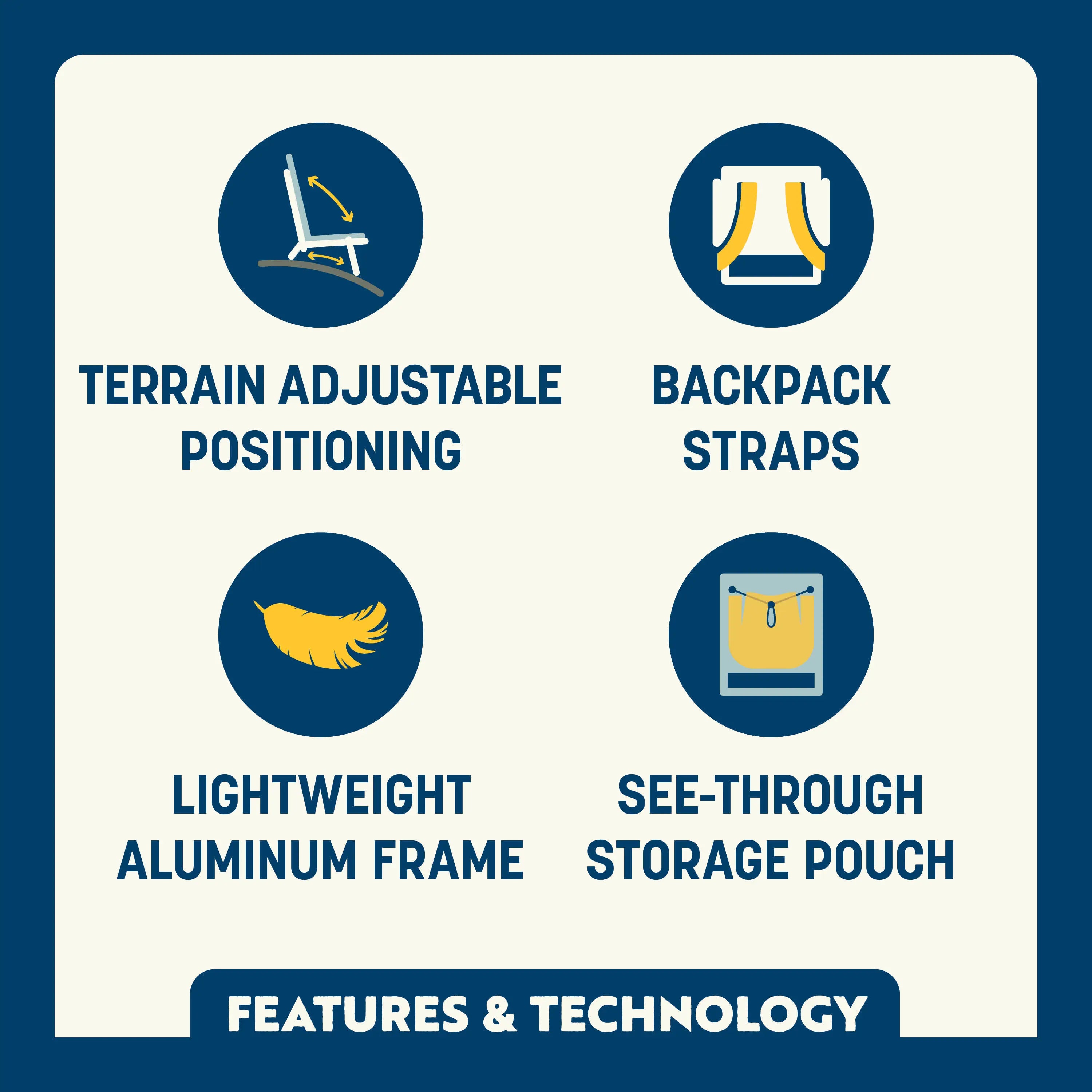 Everywhere Chair 2 - Portable Folding Camping Chair with Carry Bag, Lightweight Outdoor Seat for Beach, Picnic, Travel, and Backyard Relaxation