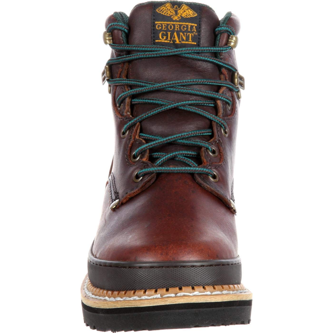 Georgia Giant Work Boots for Men - Heavy Duty Steel Toe, Waterproof & Slip Resistant - Ideal for Construction, Landscaping & Outdoor Work