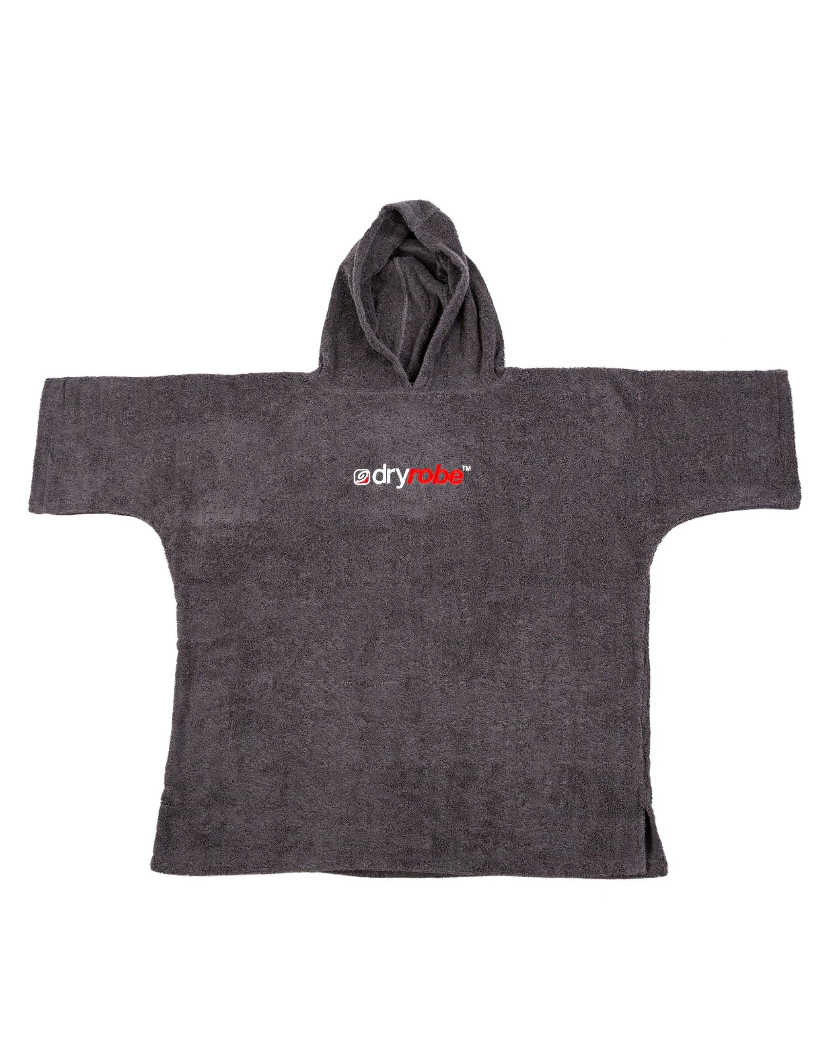 Kids Organic Cotton Short Sleeve Towel Poncho for Boys & Girls Ages 5-9 Years - Perfect for Beach, Pool & After Bath Time