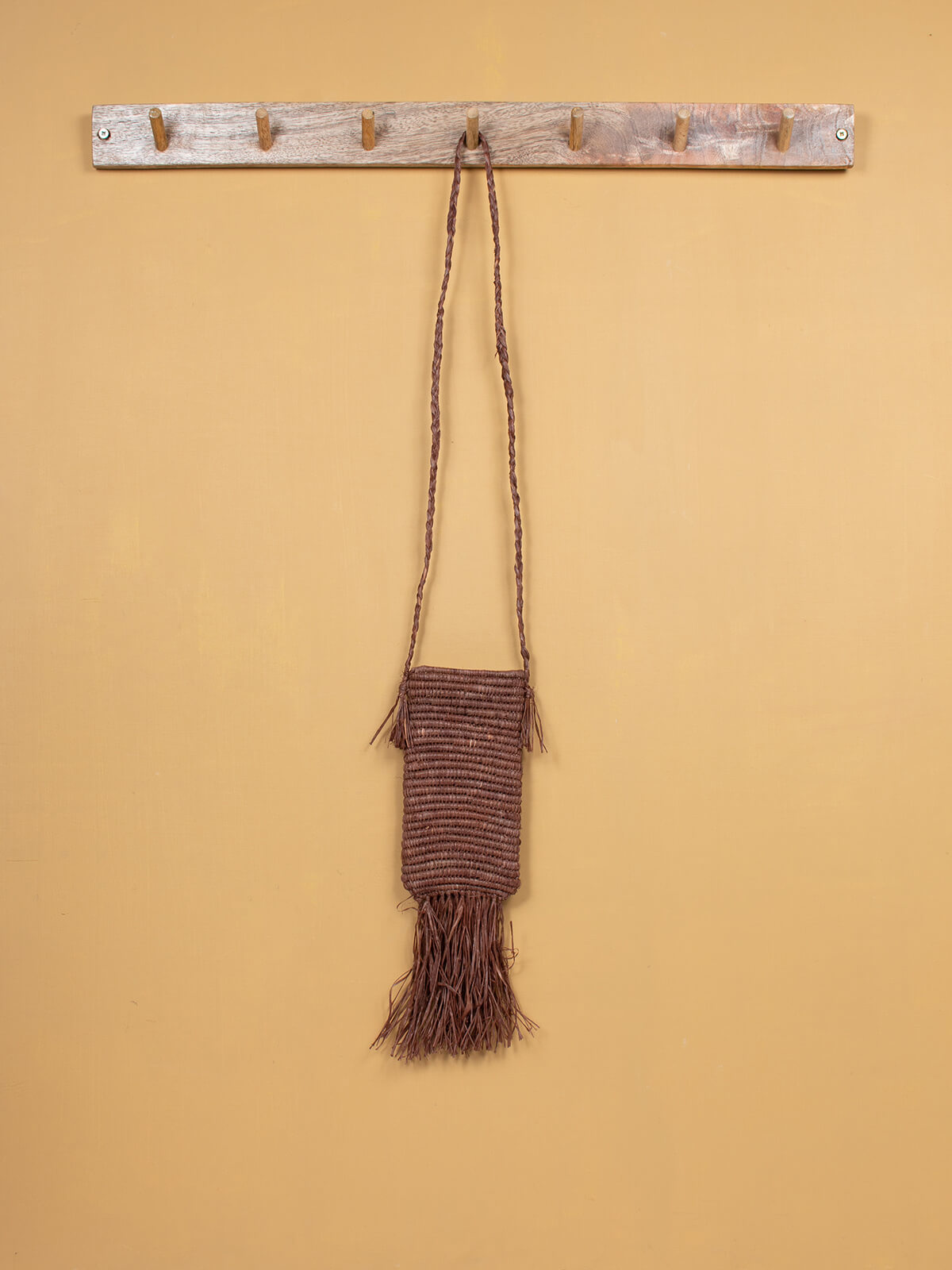 Raffia Tassel Handbag - Small Woven Straw Crossbody Purse for Women | Beach Vacation, Summer Outings & Boho Fashion Accessory