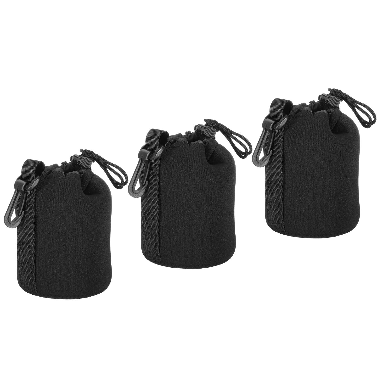 **PATIKIL 3-Pack Neoprene Camera Lens Pouch - 3.3
