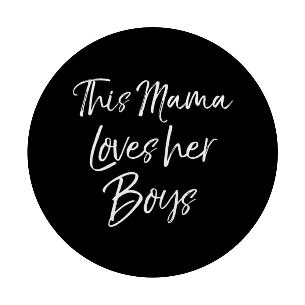 Mom of Boys Phone Case with PopGrip - Perfect for Active Moms