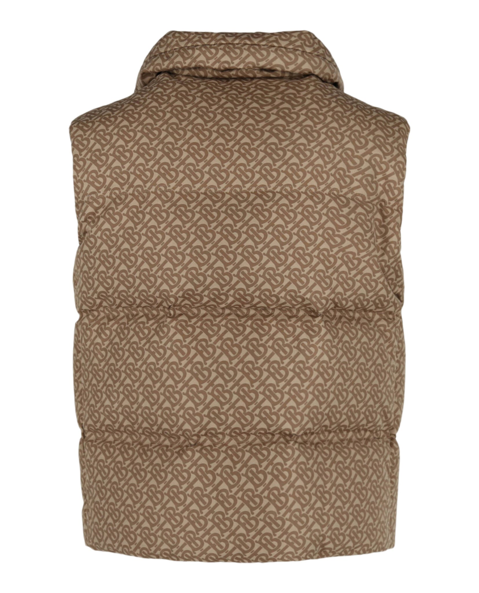 TB Logo Puffer Vest for Men & Women - Lightweight Quilted Down Jacket for Outdoor Activities, Hiking, and Winter Fashion