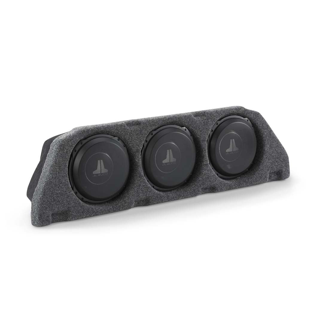 JL Audio SB GM CTRIP/10TW3/DG Stealthbox Subwoofer Enclosure for 2010-2015 Chevrolet Camaro | 3x 10TW3 Subwoofers | 1200W RMS Power | Perfect for Car Audio Upgrades & Bass Enhancement