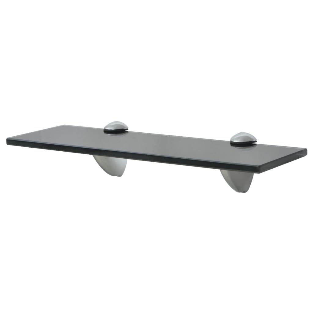 KTHLBRH Tempered Glass Floating Wall Shelf - 11.8