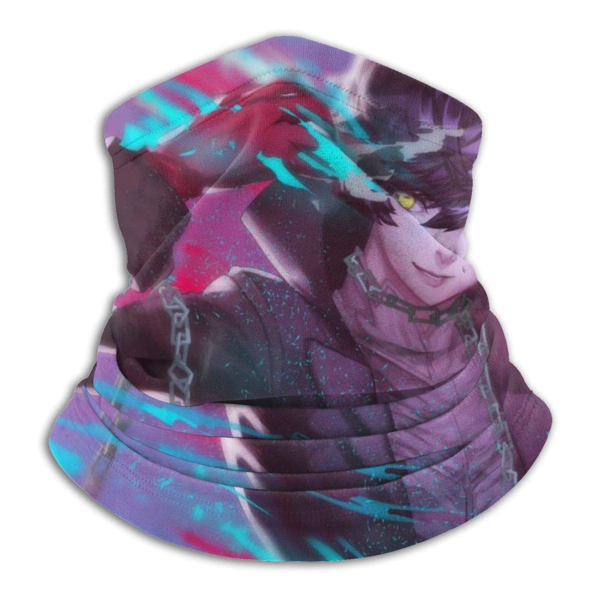 Persona 5 Joker Neck Gaiter - Breathable Face Mask, Scarf & Balaclava for Skiing, Snow Sports & Winter Warmth - Perfect for Cosplay, Outdoor Activities & Cold Weather Protection
