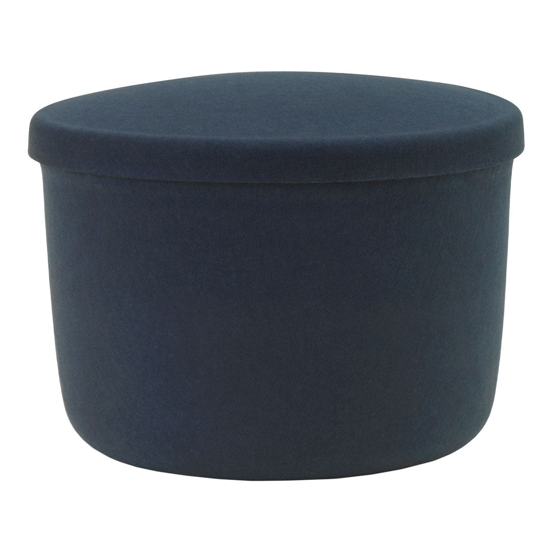 Hide Storage Pouf - Stylish Ottoman with Hidden Storage for Living Room, Bedroom & Dorm - Perfect for Extra Seating & Organizing Blankets, Toys & More
