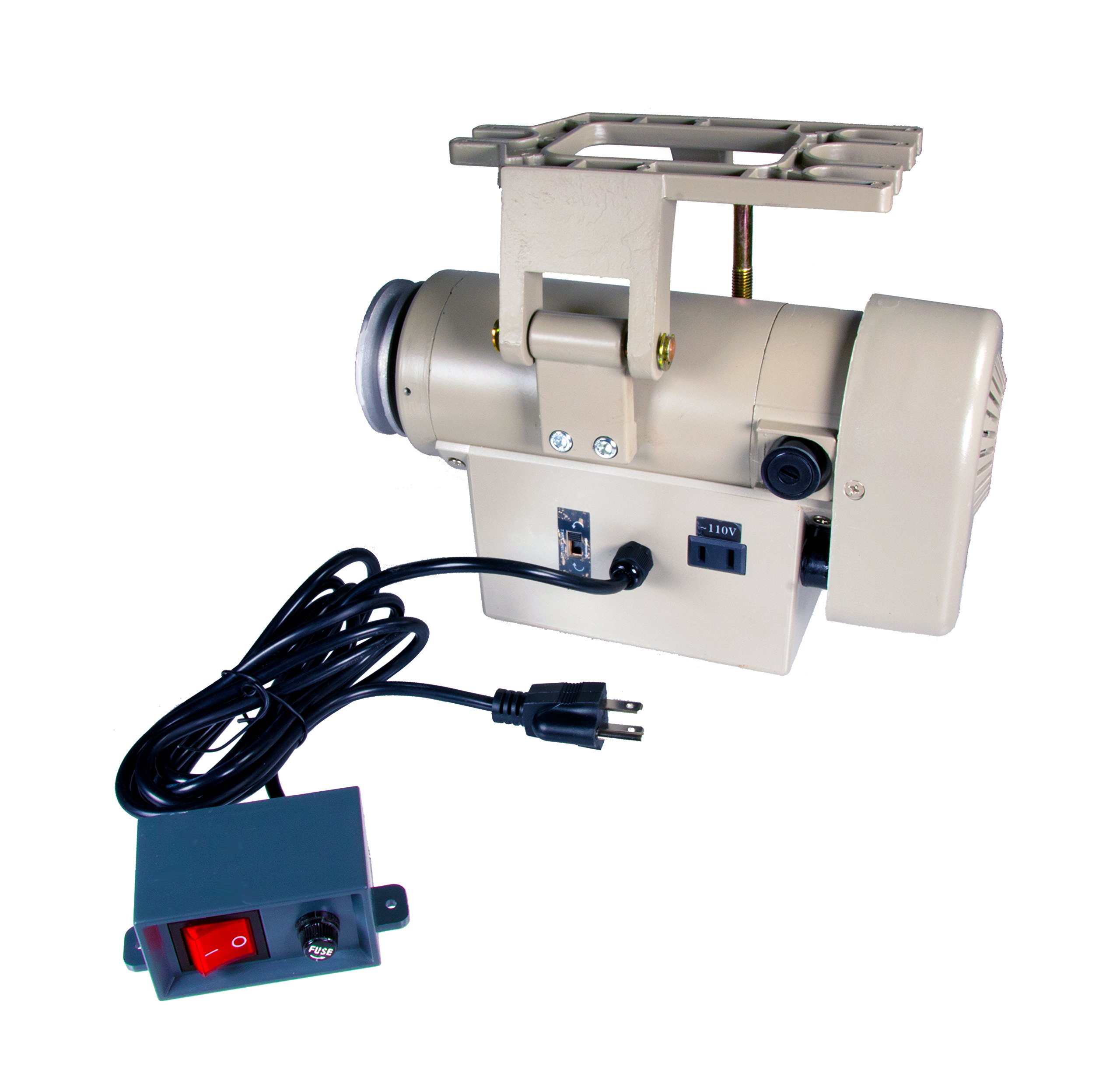Enduro 550W Electric Servo Motor for Industrial Sewing Machines | High-Power Quiet Motor for Heavy-Duty Fabric, Leather & Upholstery Sewing | Perfect for Tailors, Quilters & Professional Garment Makers