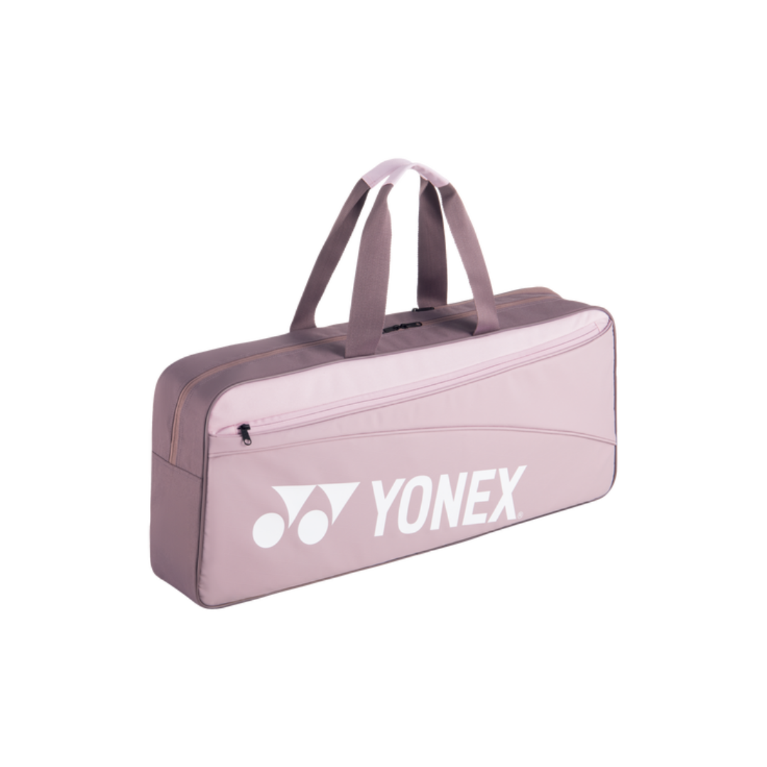 Yonex BAG42331WEX Team Tournament Tennis Badminton Sports Bag - Smoke Pink | Durable Large Capacity Gear Backpack for Players & Coaches | Perfect for Training, Matches & Travel