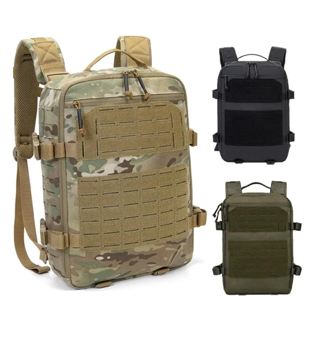 Tactical Airsoft Helmet & Military Gear Backpack - Durable Combat Equipment for Airsoft Games, Outdoor Adventures & Survival Training