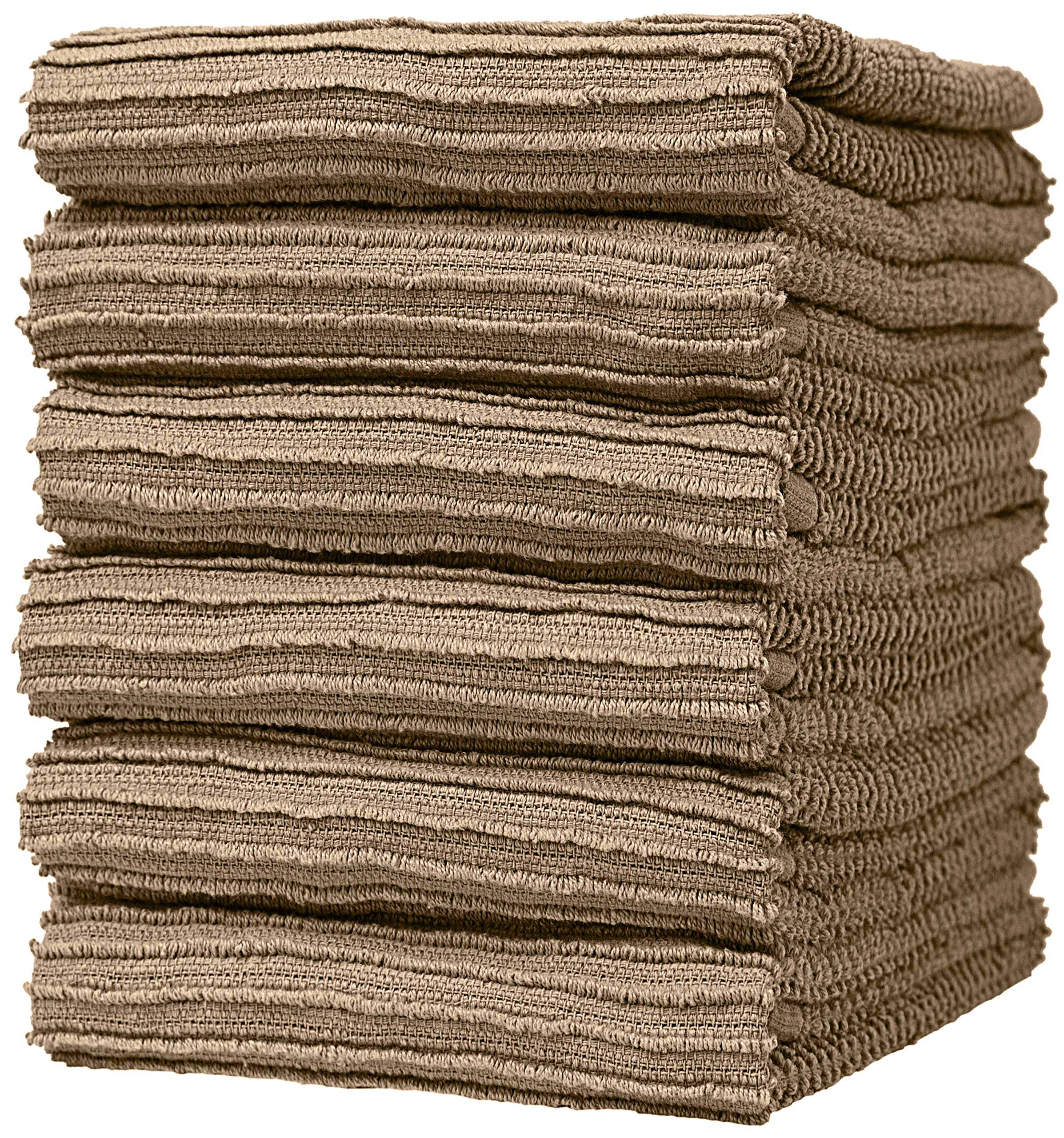 Premium Cotton Kitchen Towels Set of 6 - Extra Large 16