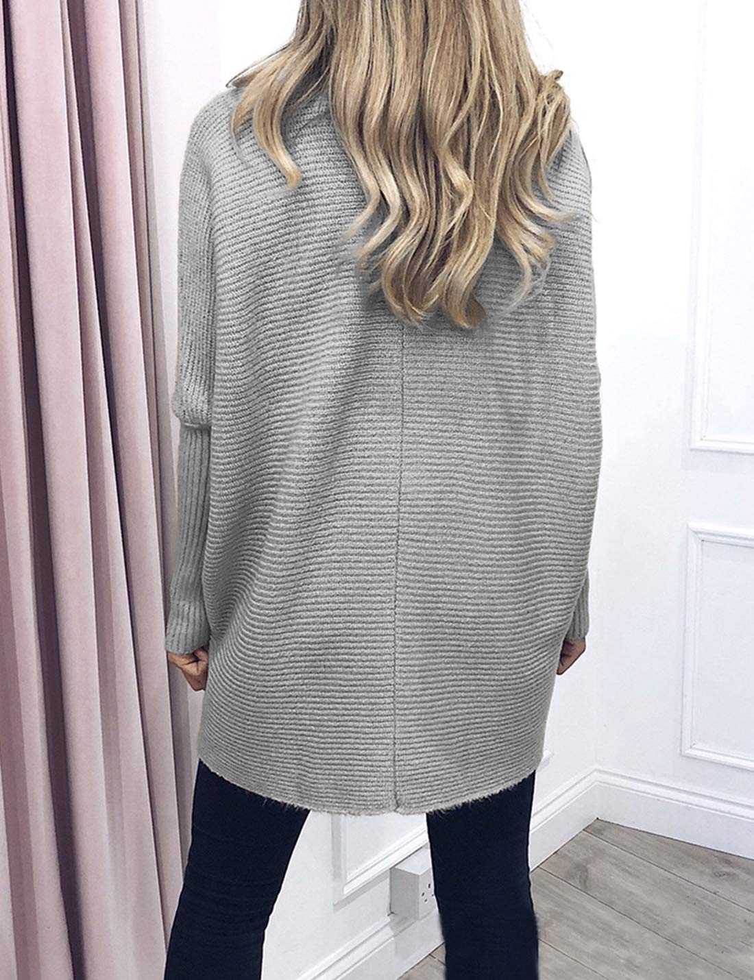 Locachy Women's Casual Turtleneck Pullover Sweater - Soft Cable Knit Short Sleeve Jumper Top for Fall & Winter | Perfect for Office, Date Night & Weekend Outfits