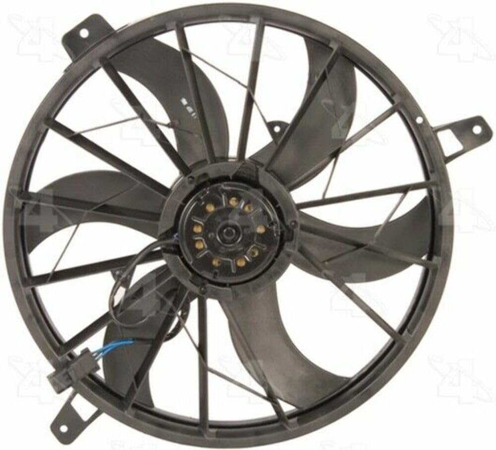 Four Seasons 76094 Radiator Fan Assembly - Replacement Cooling Fan for Cars, Trucks & SUVs - Perfect for Engine Overheating Prevention & Summer Driving