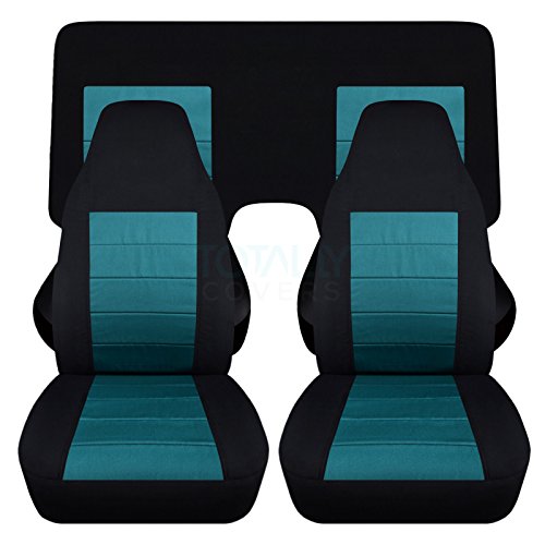 Black and Teal