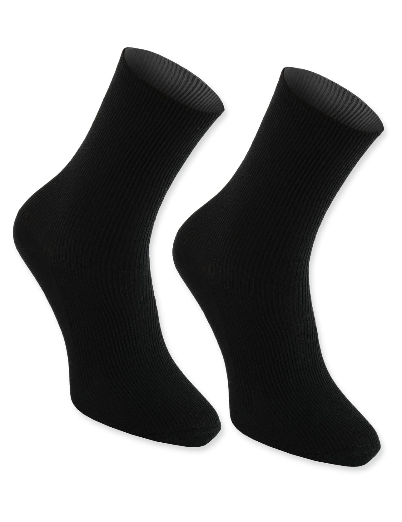Diabetic Socks for Swollen Feet - Breathable Cotton Elastic Socks for Men & Women - Ideal for Diabetes, Edema & Circulation Support - Perfect for Daily Wear, Work & Relaxation
