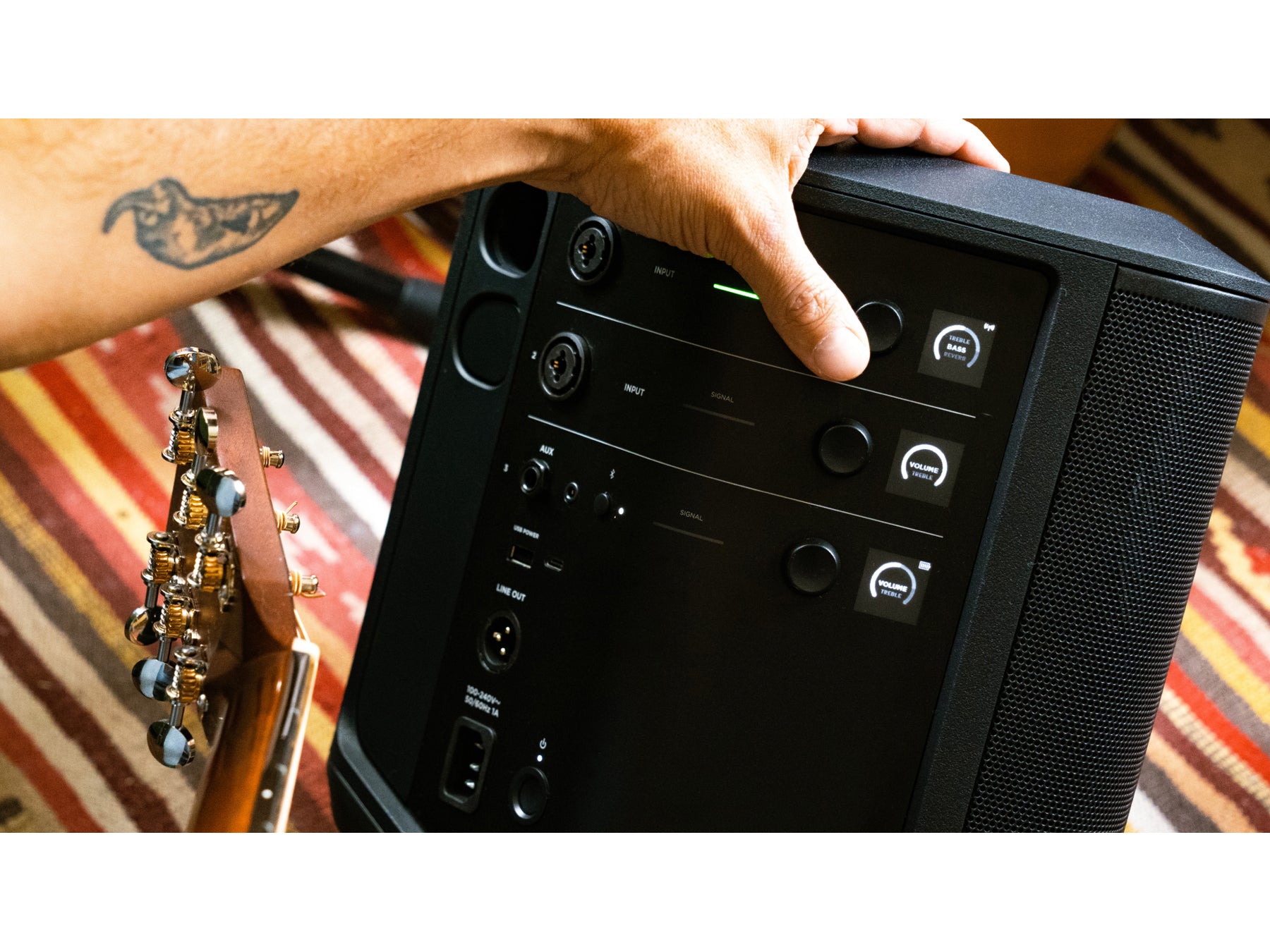 Bose S1 Pro Plus Portable Bluetooth Speaker - High-Quality Sound for Outdoor Parties, Events & Home Use