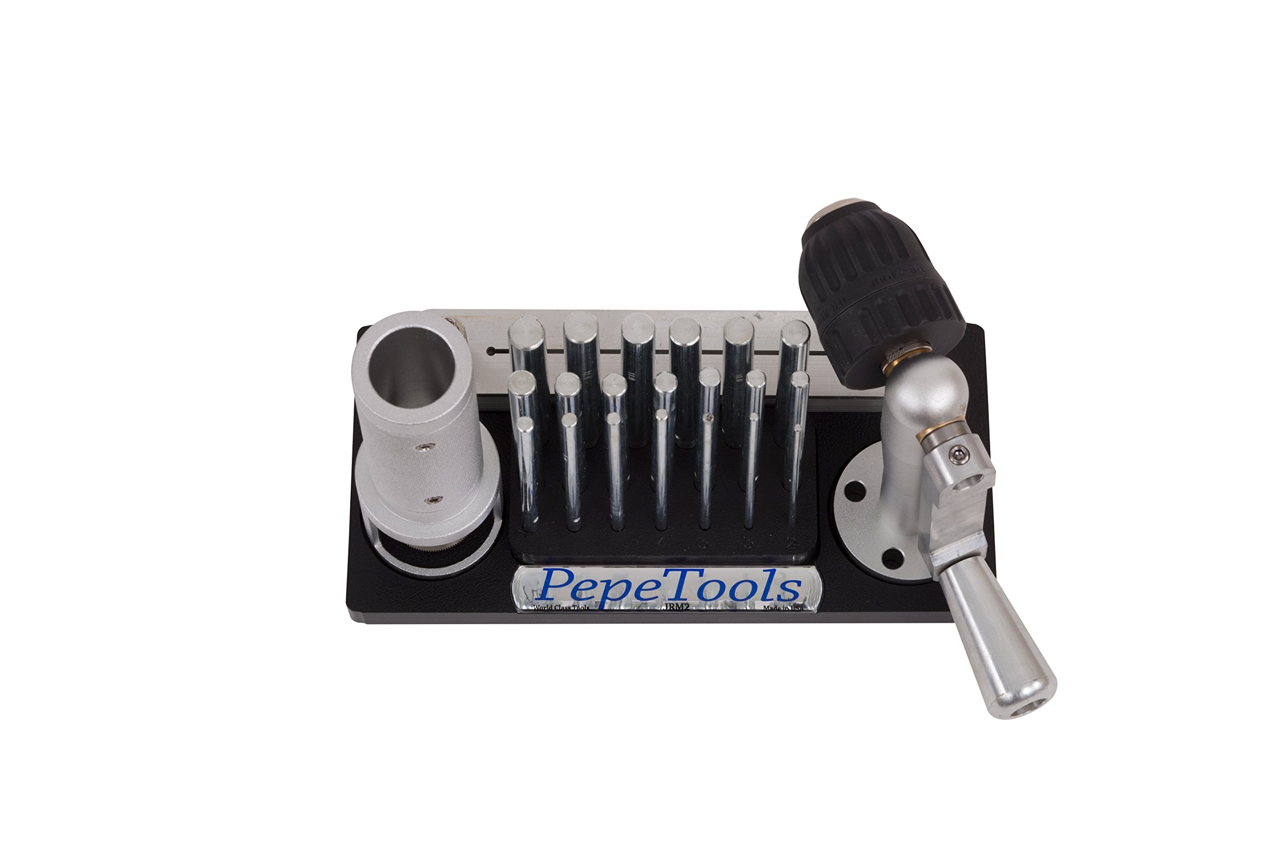 Pepetools 307.70A Professional Jump Ring Maker Kit for Jewelry Making - Create Perfect Jump Rings for Necklaces, Bracelets & DIY Crafts
