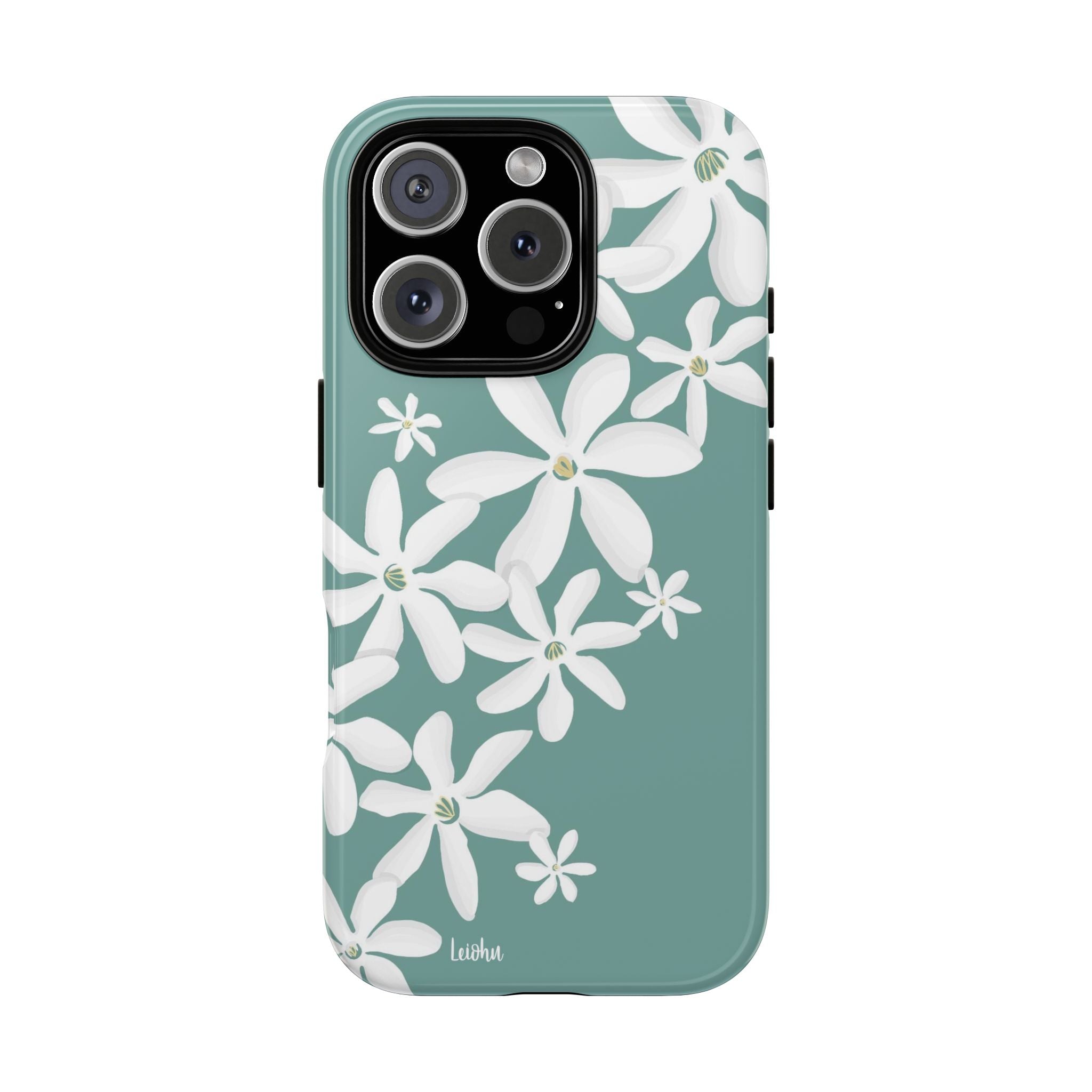 Tiare Teal Tough Cases - Durable Phone Cases for iPhone & Samsung - Perfect for Outdoor, Travel & Everyday Protection