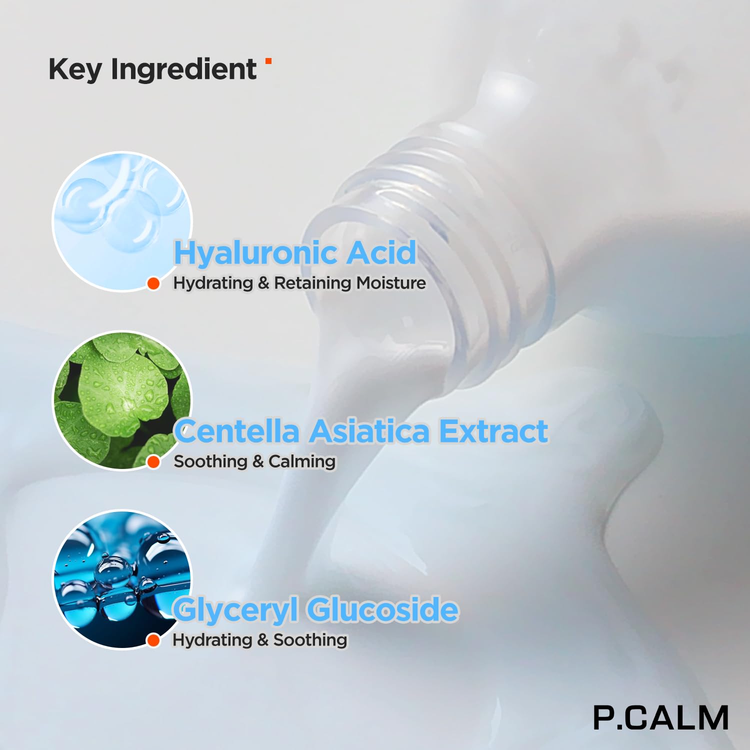 P.CALM Skin Barrier Boost Essentials – Korean Non-Comedogenic Skincare for Sensitive Skin | Vegan & Cruelty-Free | Daily Hydration & Redness Relief for Dry, Irritated Skin