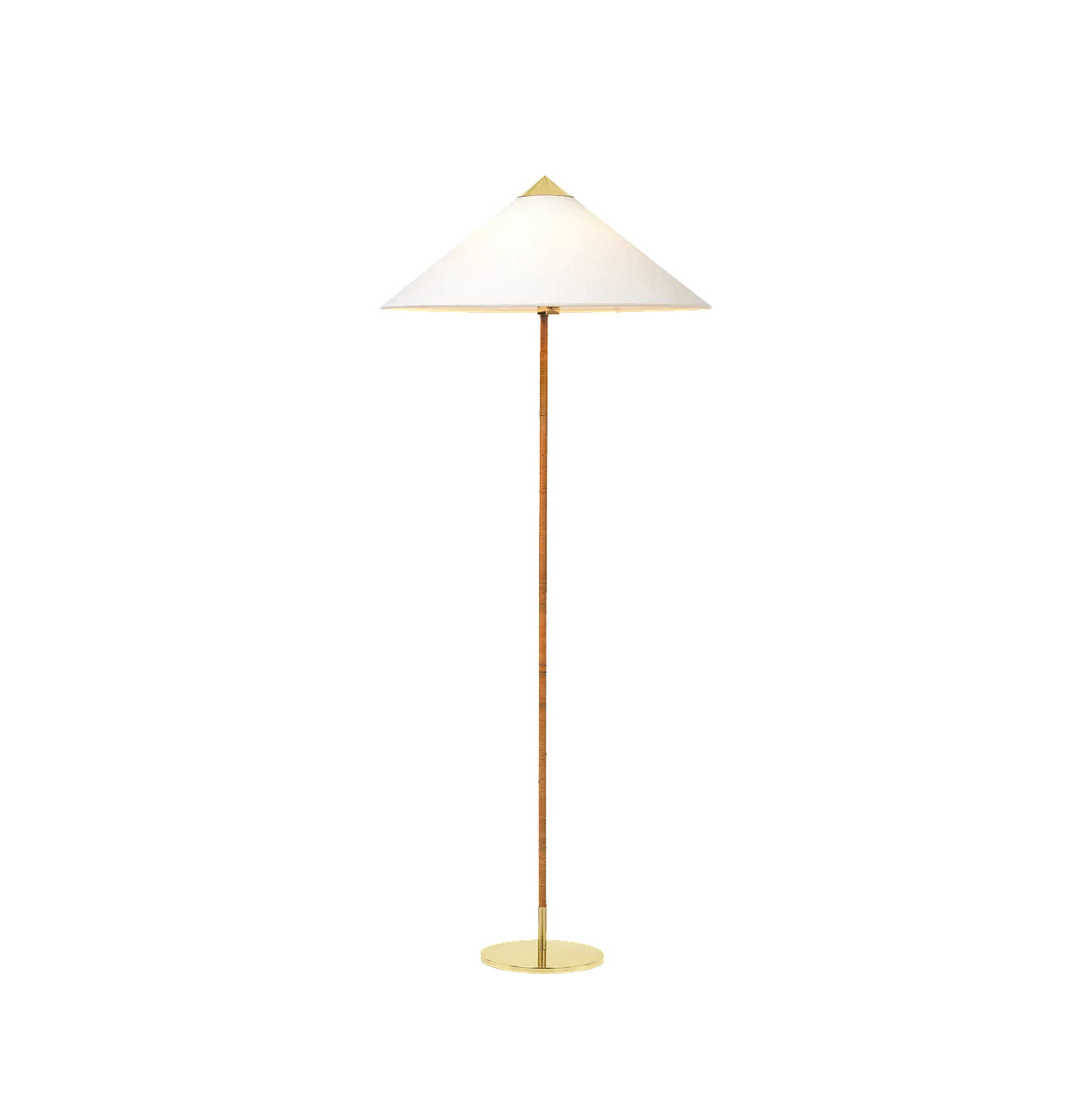 Modern Chinese Hat Floor Lamp - Stylish Rattan Shade for Living Room, Bedroom & Office Decor - Perfect for Cozy Ambiance and Reading Nook Lighting