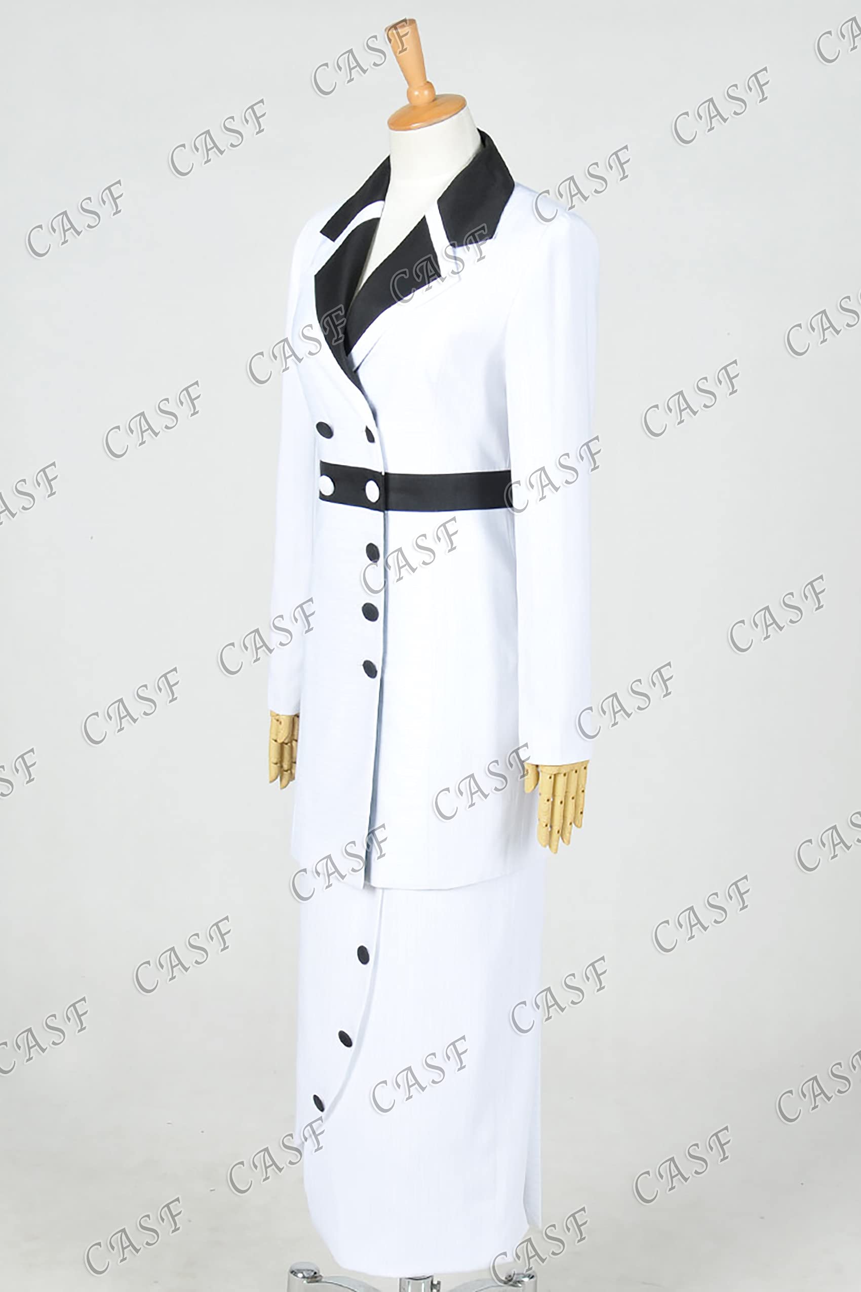 CASF Titanic Rose DeWitt Bukater White Suit Cosplay Costume - Perfect for Halloween, Themed Parties & Movie Reenactments