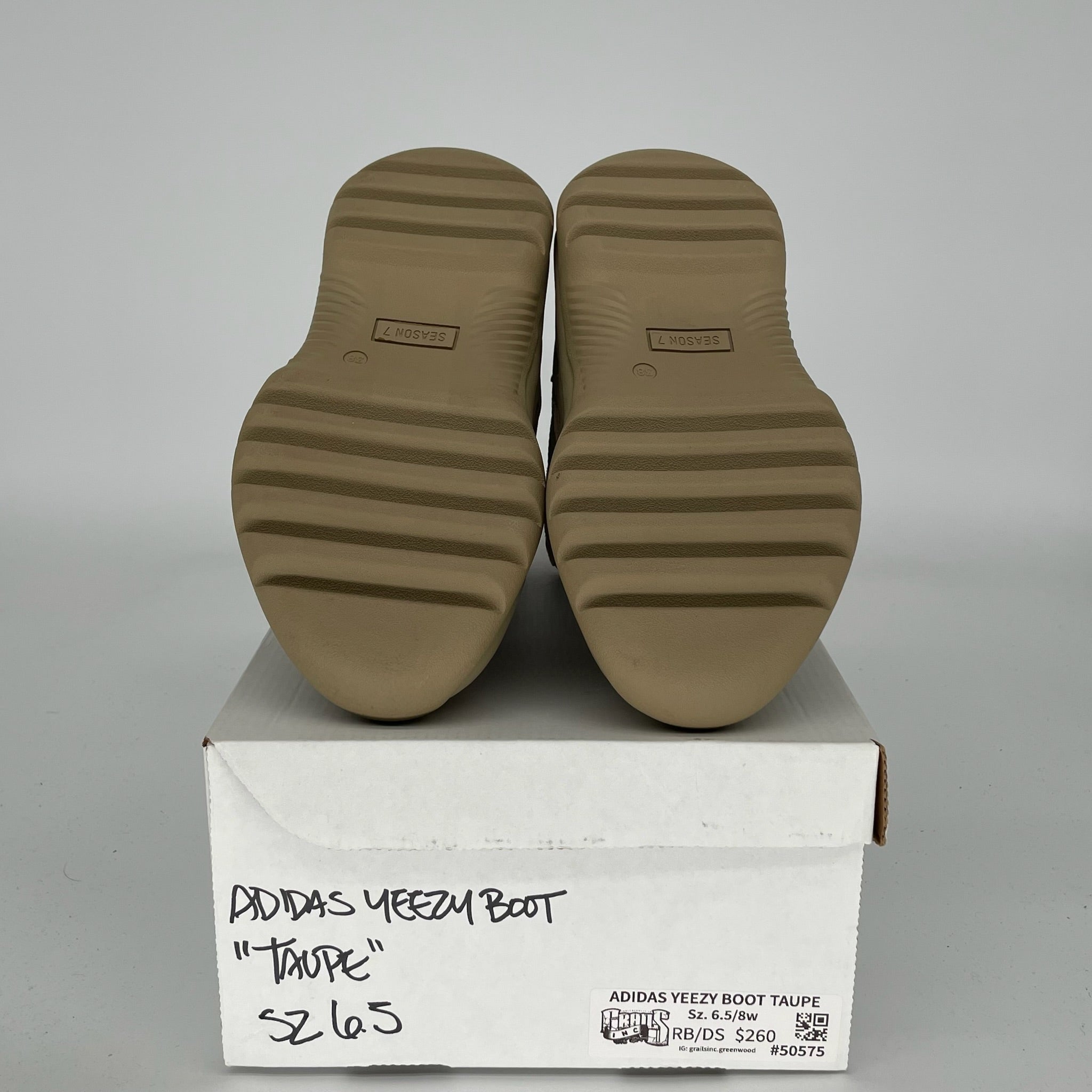 Adidas Yeezy Desert Boot Season 7 Taupe - Men's Size 6.5 (YZ7MF7003 214) | Comfortable & Stylish Outdoor Hiking Boots for Winter Adventures
