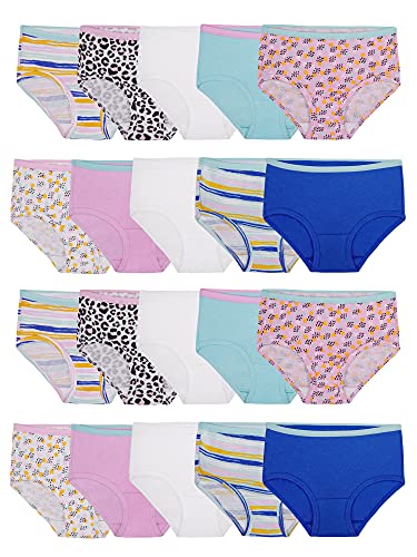 Brief - 20 Pack - White/Stripes/Animal Print