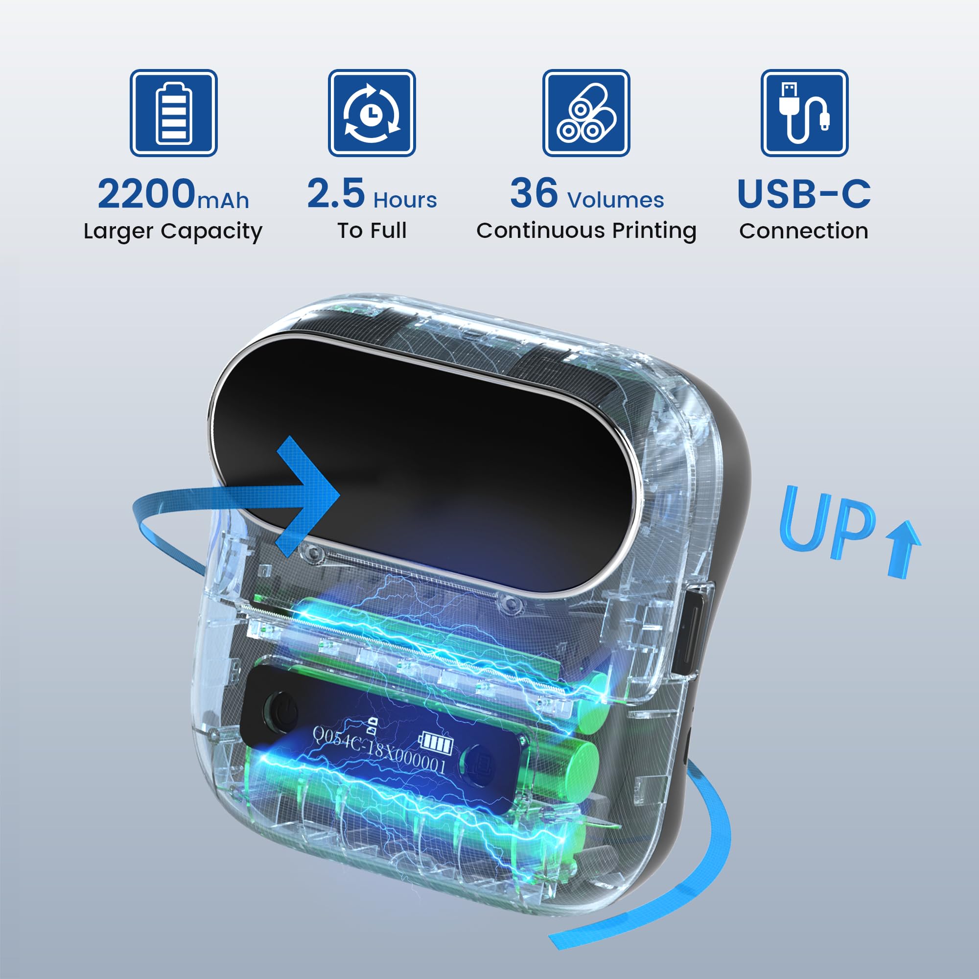 **Upgraded M220 Thermal Label Maker for Small Business & Home Use – Prints 0.78-3.14 Inch Stickers | Compatible with Phones & PC | Includes 40x30mm Labels | Perfect for Shipping, Organizing & Inventory**
