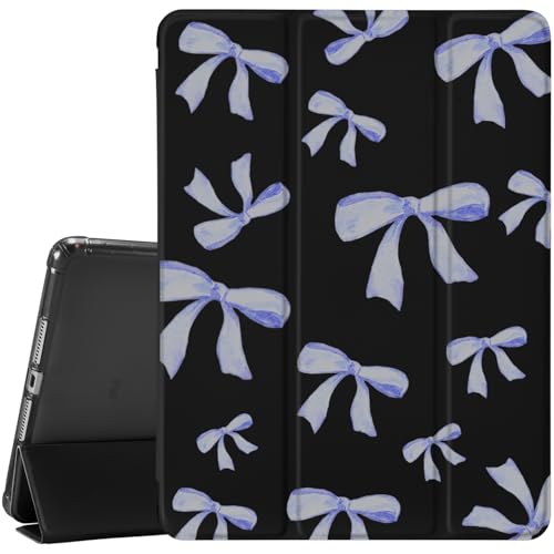 Blue Bow-Black