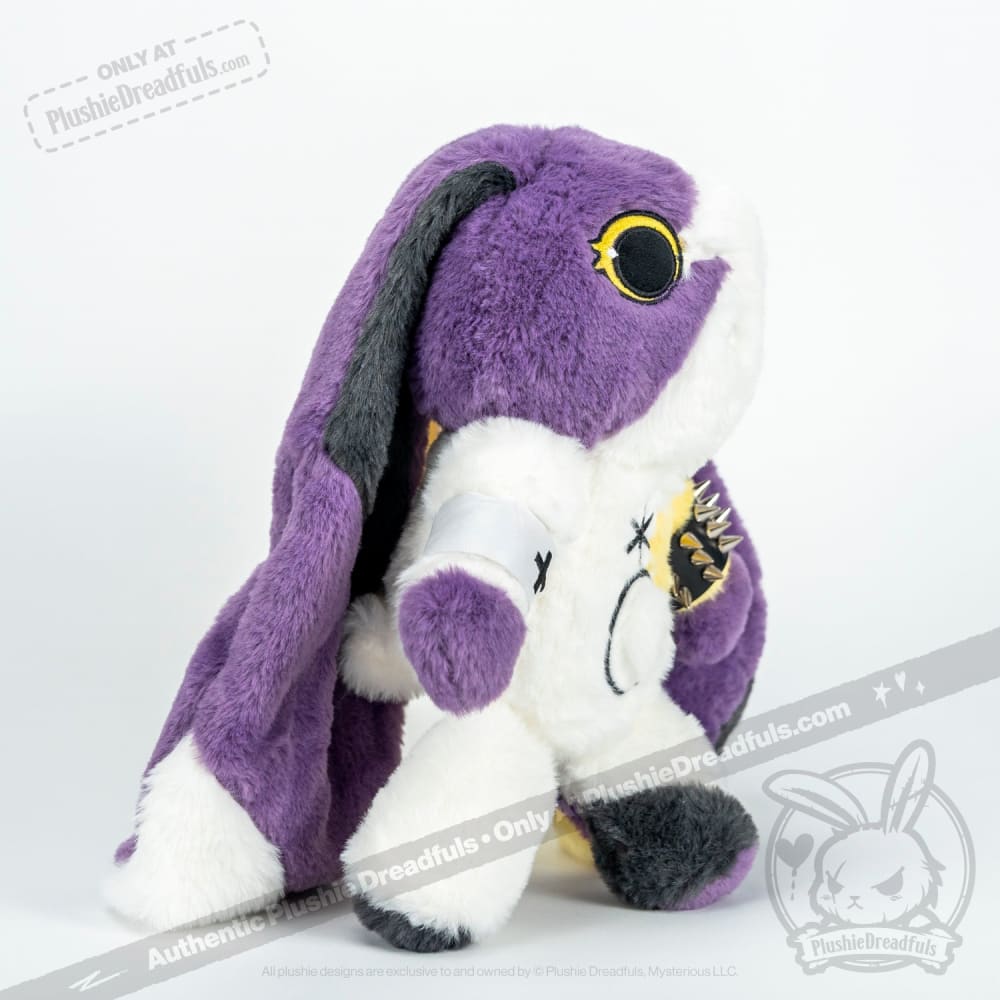 Non Binary Rabbit Plush Stuffed Animal - Soft Plushie Dreadfuls Toy for LGBTQ+ Support, Gender Neutral Gift for Teens & Adults - Perfect for Bedroom Decor, Pride Events, and Emotional Comfort