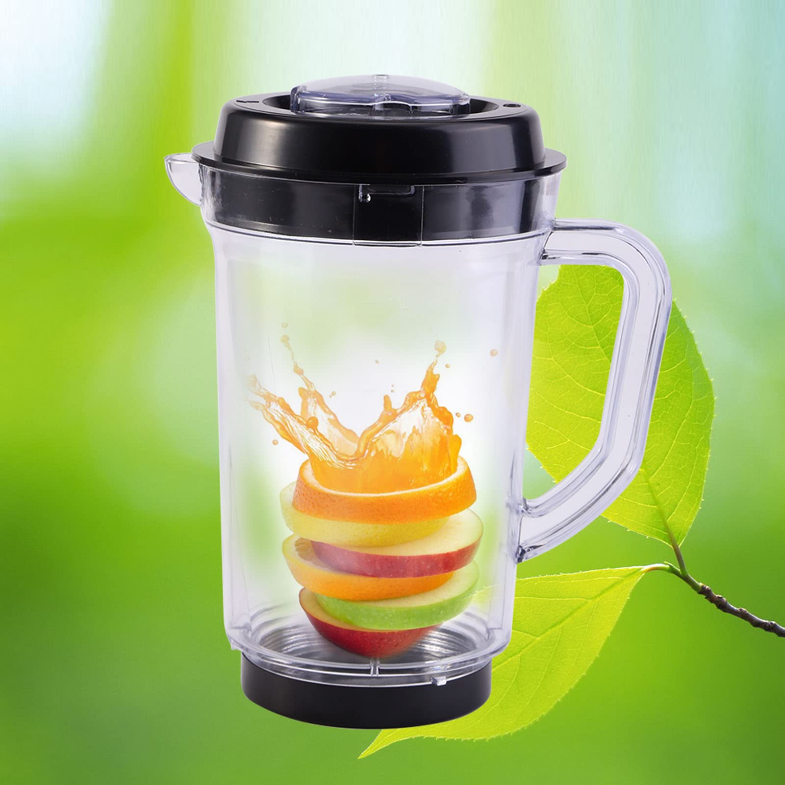 1000ml Magic Bullet Juicer Blender Replacement Pitcher - BPA-Free Plastic Cup for Smoothies, Shakes & Protein Drinks | Perfect for Kitchen, Gym & On-the-Go Blending