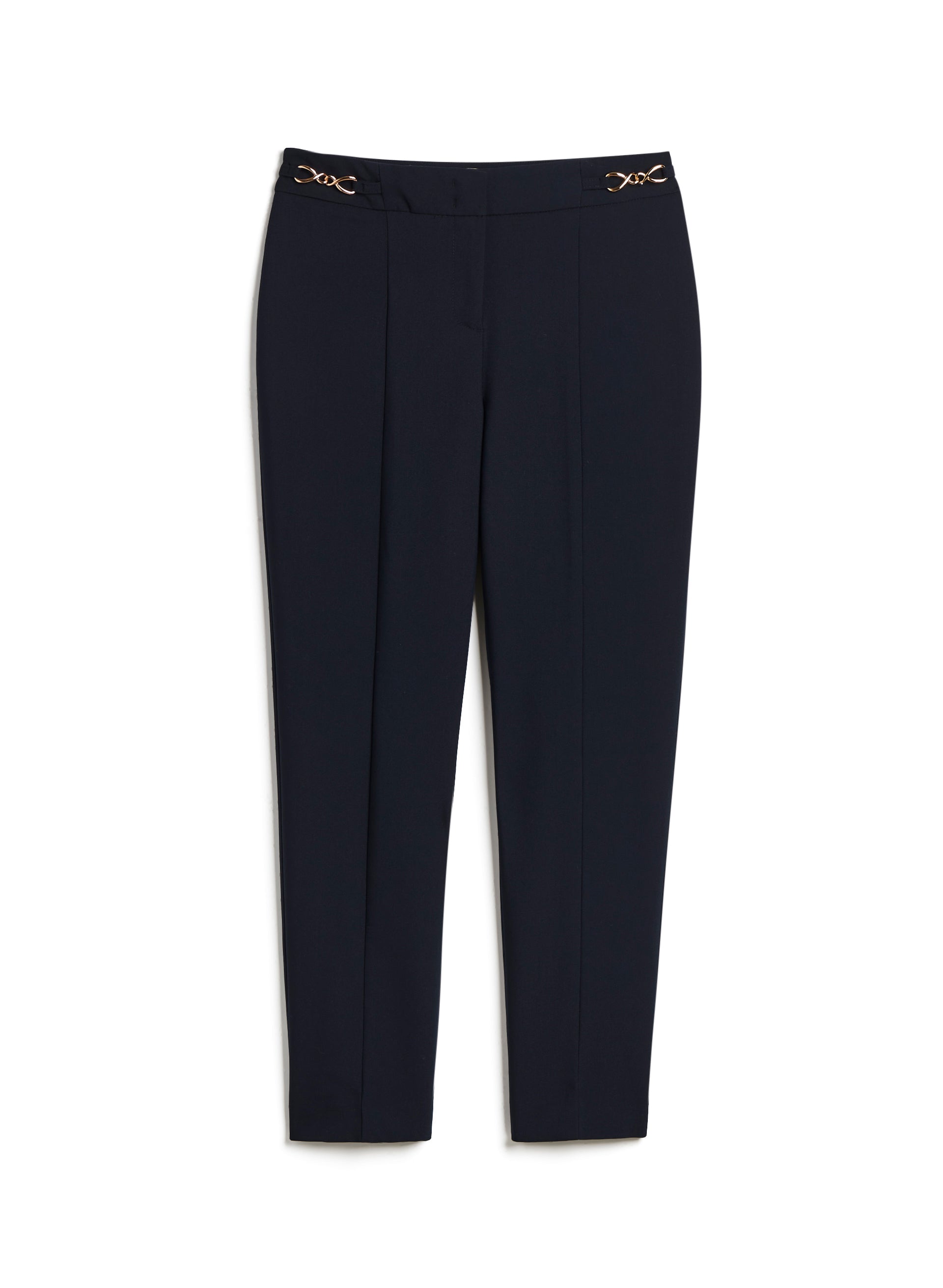 City Fit Slim Leg Pants for Women - High Waisted Stretchy Office Trousers | Professional Work Pants & Business Casual Wear