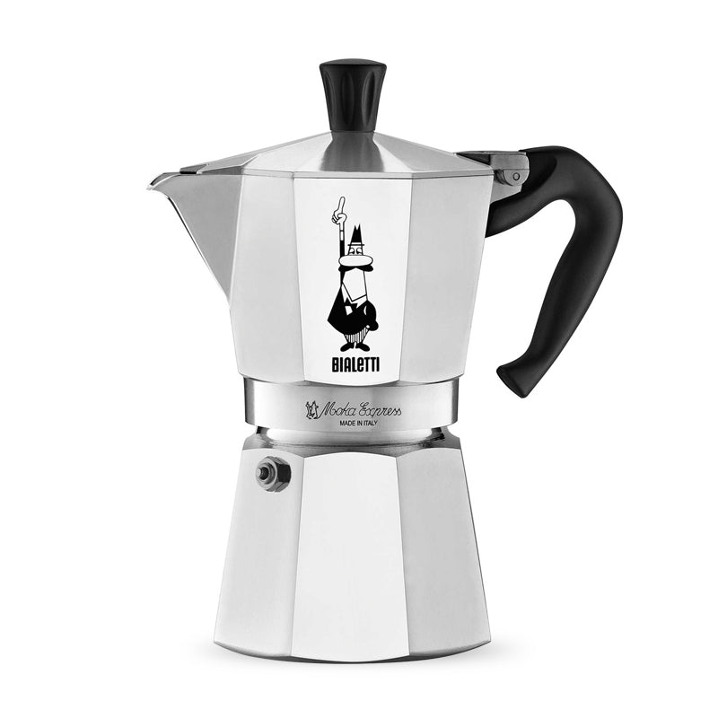 Bialetti Moka Express 12 Cup Stovetop Espresso Maker - Traditional Italian Coffee Maker for Home & Office - Perfect for Espresso, Cappuccino & Latte