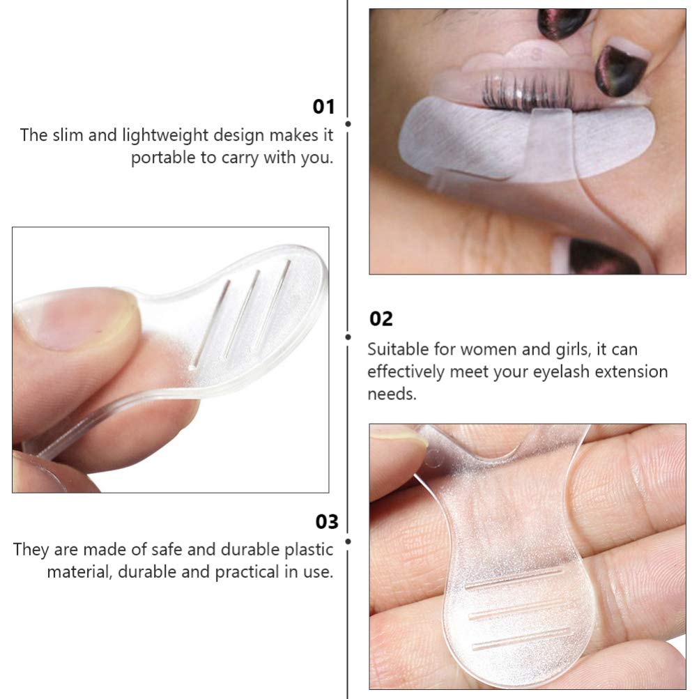 FOMIYES 60 Pcs Y-Shaped Mascara Brush Set - Mini Lash Comb, Eyelash Lift Brush, Perming Curler & Shield Comb - Professional Silicone & Plastic Eyelash Tools for Lash Lifting, Perming & Styling - Perfect for Salon, Home Use & DIY Beauty Care