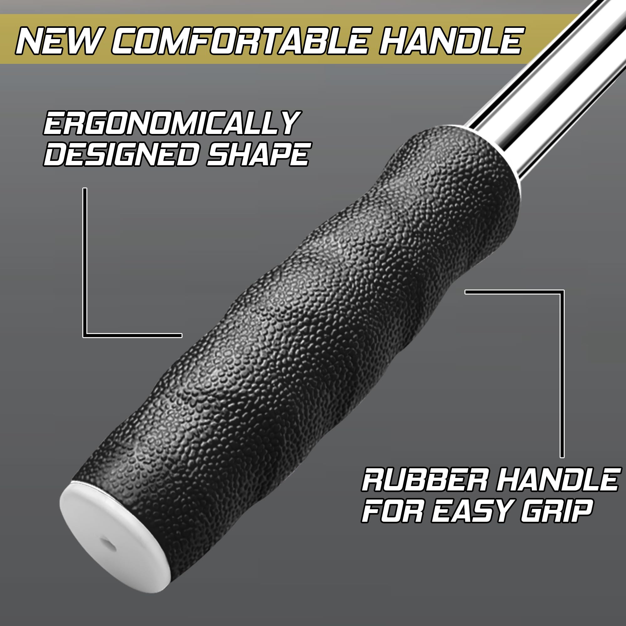 **Prowithlin Telescopic Golf Ball Retriever with Rubber Loop – Durable Non-Rust Water Golf Ball Picker – Perfect Golf Accessories & Gift for Men – Ideal for Lakes, Ponds & Rough Terrain**