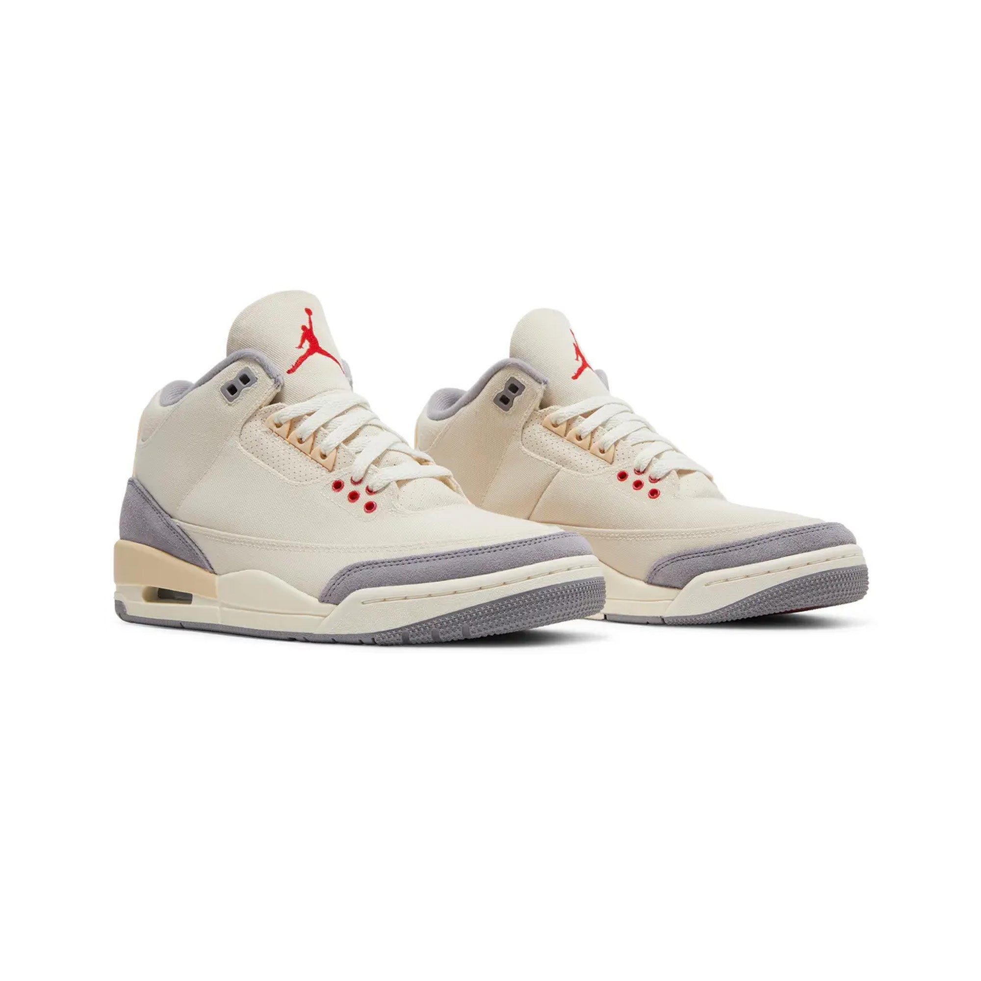 Air Jordan 3 Retro 'Muslin' (2022) - Men's Basketball Shoes - Comfortable Sneakers for Running & Streetwear Fashion - Perfect for Sports, Gym Workouts and Casual Outfits