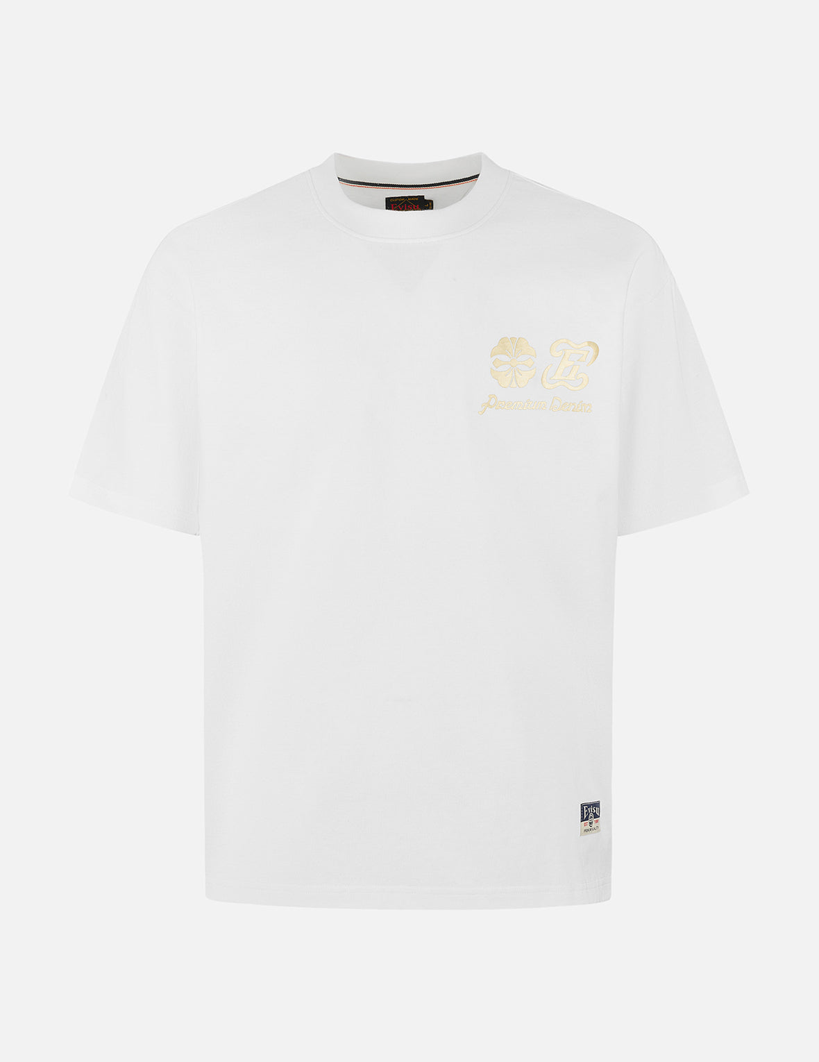 Artistic Brush Daicock Print Relax Fit T-Shirt - Comfortable Casual Wear for Men & Women - Perfect for Everyday Outfits, Street Style and Graphic Tee Lovers
