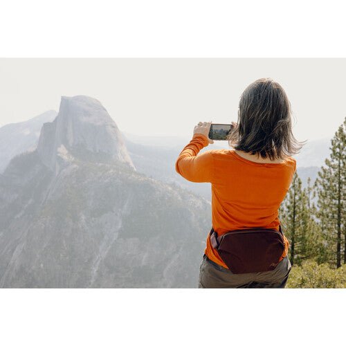 Peak Design Outdoor Sling 2L Eclipse - Waterproof Camera Bag for Travel & Hiking - Compact Crossbody Pack for DSLR, Mirrorless & Everyday Essentials