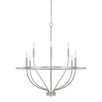 Stylish Austin 8-Light Chandelier - Modern Crystal Ceiling Light Fixture for Dining Room, Living Room & Bedroom | Elegant Home Decor Lighting