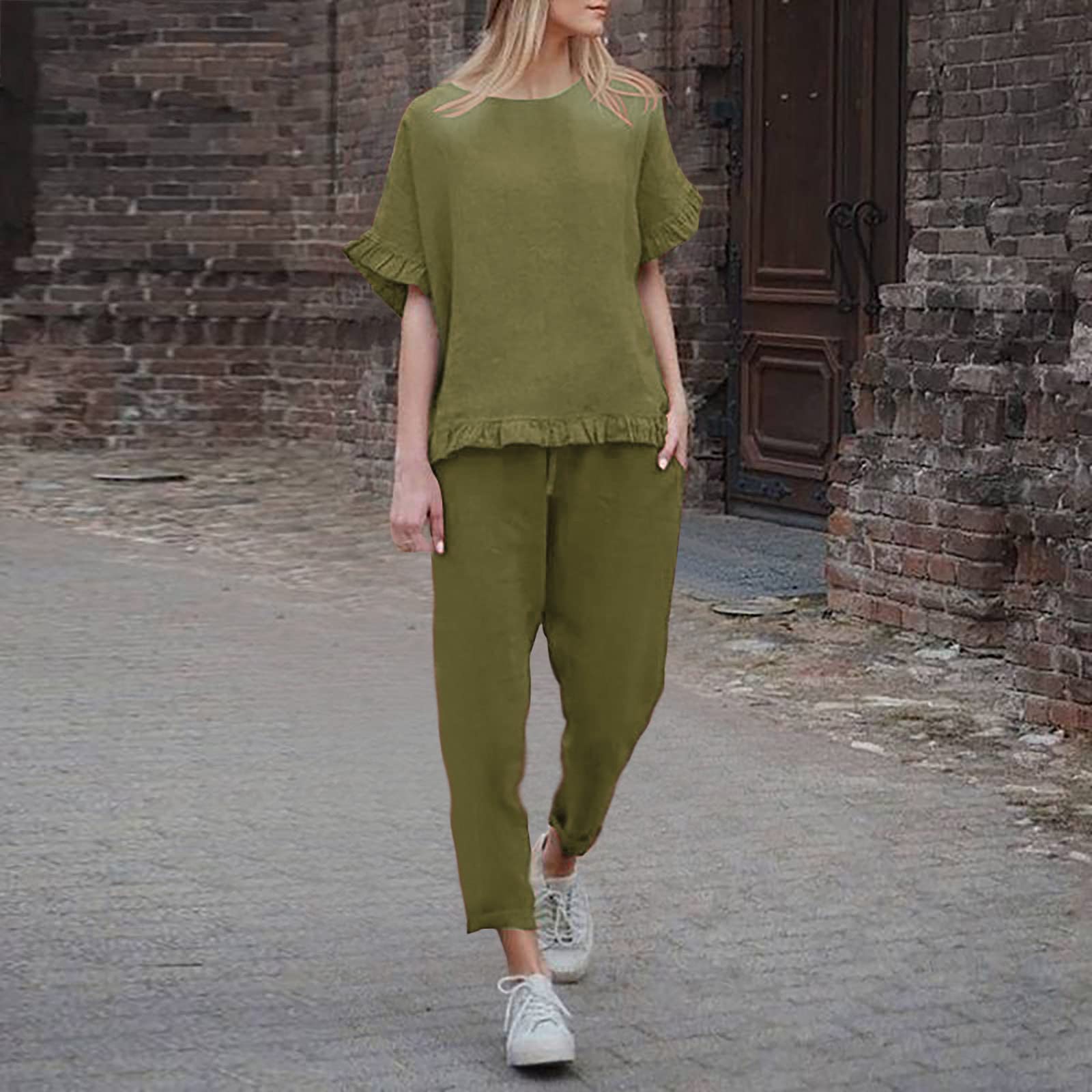 Stylish Matching 2-Piece Outfits for Women - Couples Vacation Sets & Comfy Lounge Shorts | Perfect for Mexico Getaways, Date Nights & Relaxing at Home