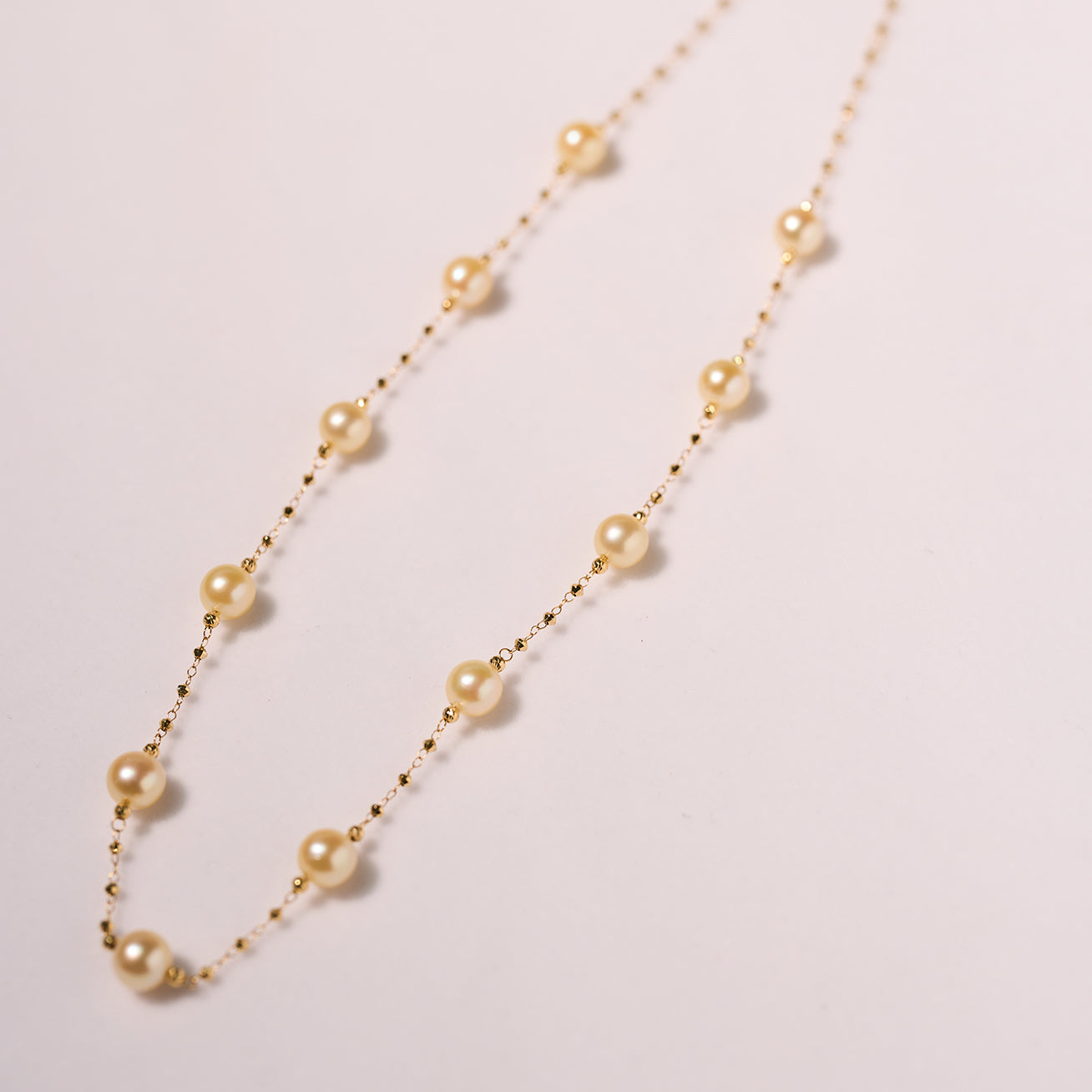 18K Solid Gold Akoya Pearl Necklace for Women - Elegant & Timeless Jewelry Gift for Wedding, Anniversary & Special Occasions