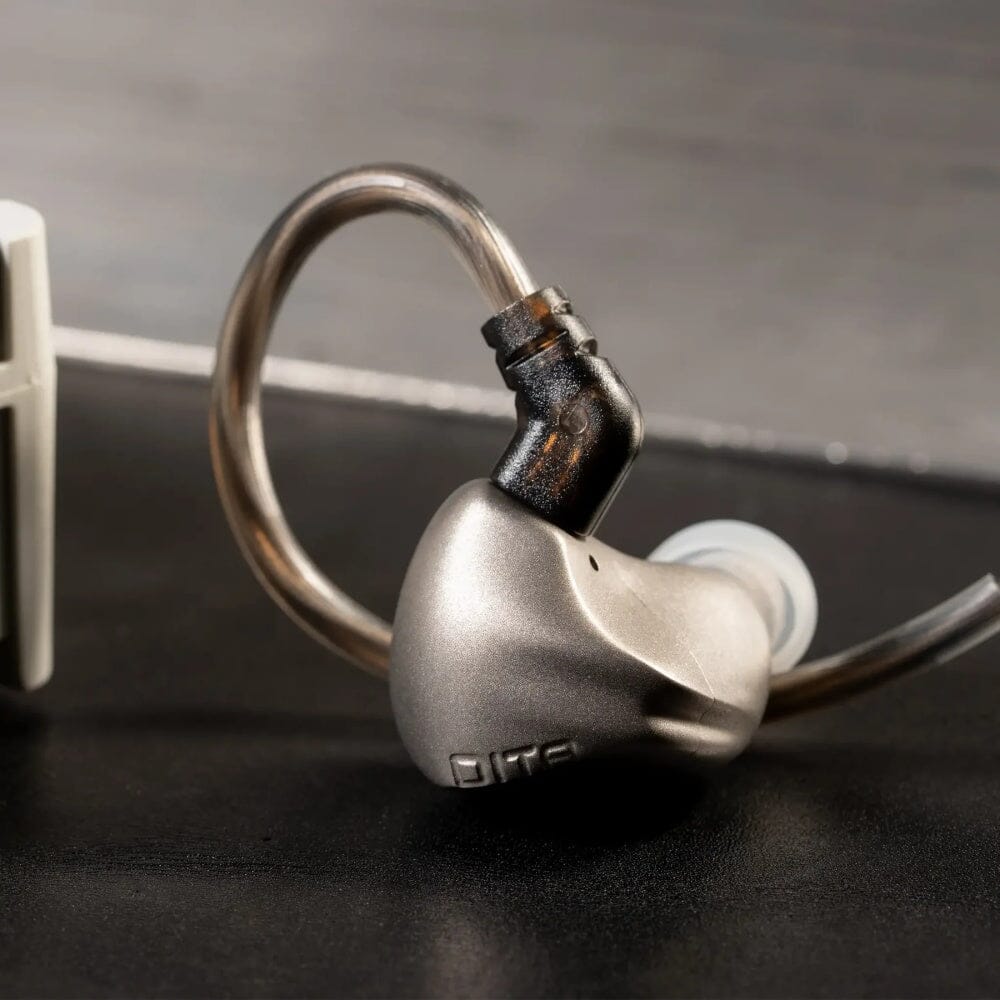 Dita Audio Mecha 10mm LiMa Carbide Dynamic Driver IEMs - High-Fidelity In-Ear Monitors for Audiophiles, Perfect for Studio Recording, Gaming & Music Listening