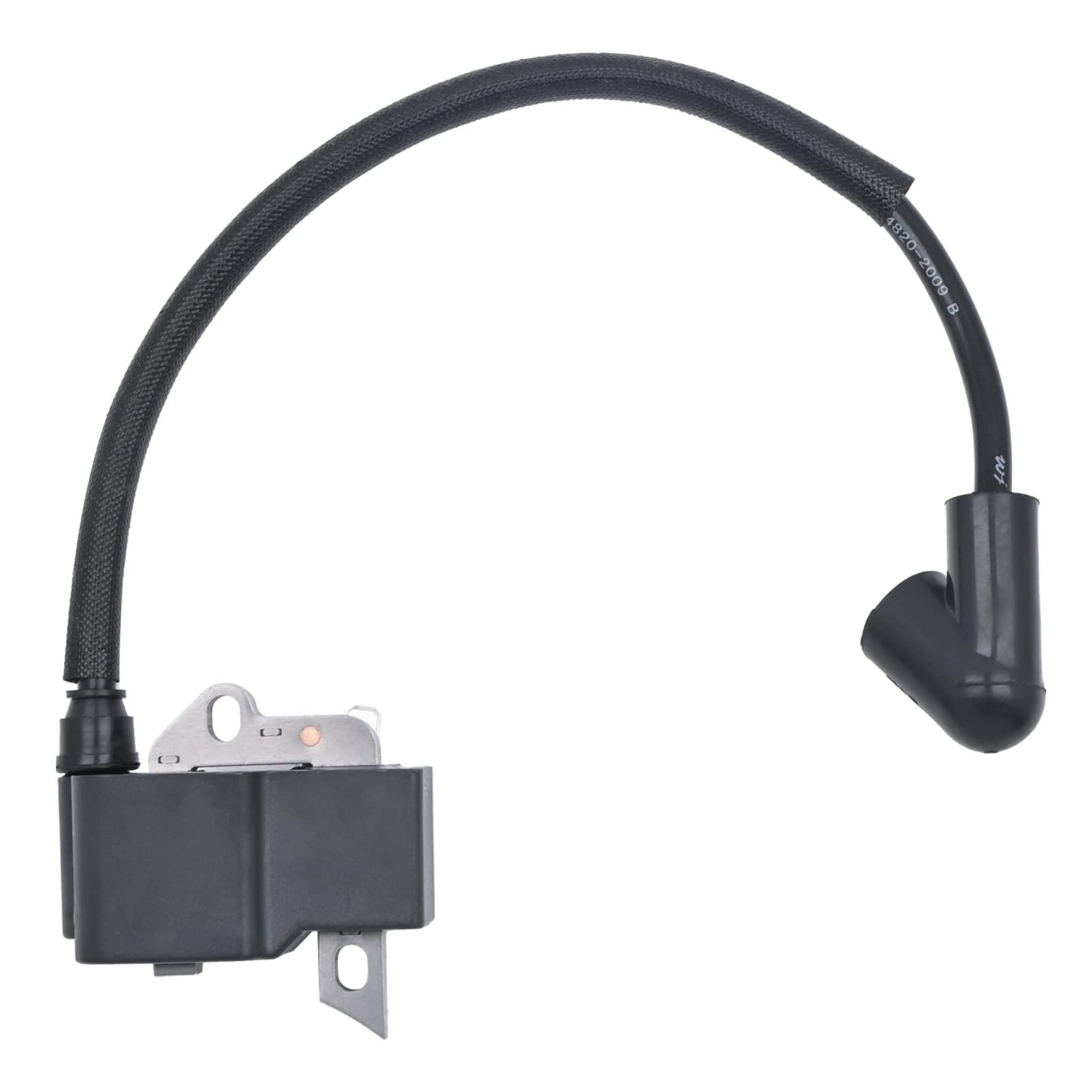 Aylux 545046701 Ignition Coil Module with Spark Plug Compatible for Husqvarna 125C 125E 125L 125R 125RJ 125LDX 128L 128C 128R 128LDX Trimmer Edger Brushcutter - Replacement Part for Lawn Maintenance & Landscaping Tools
