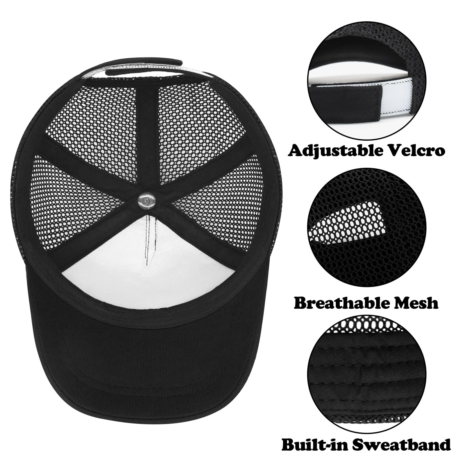 Baby Baseball Cap with Mesh - UPF 50+ Sun Protection for Toddlers & Infants - Adjustable Kids Ball Cap for Outdoor Play, Beach, and Sports Activities