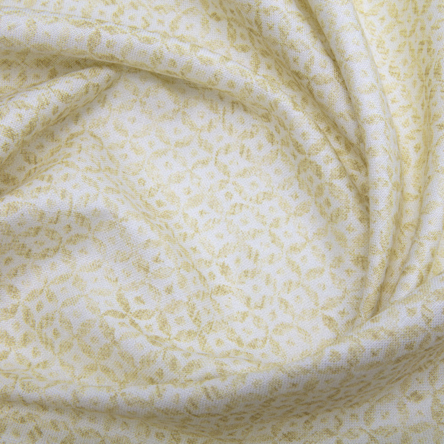 Premium Linen Fabric in Mustard Yellow - Soft & Durable for Home Decor, DIY Crafts, and Fashion Projects