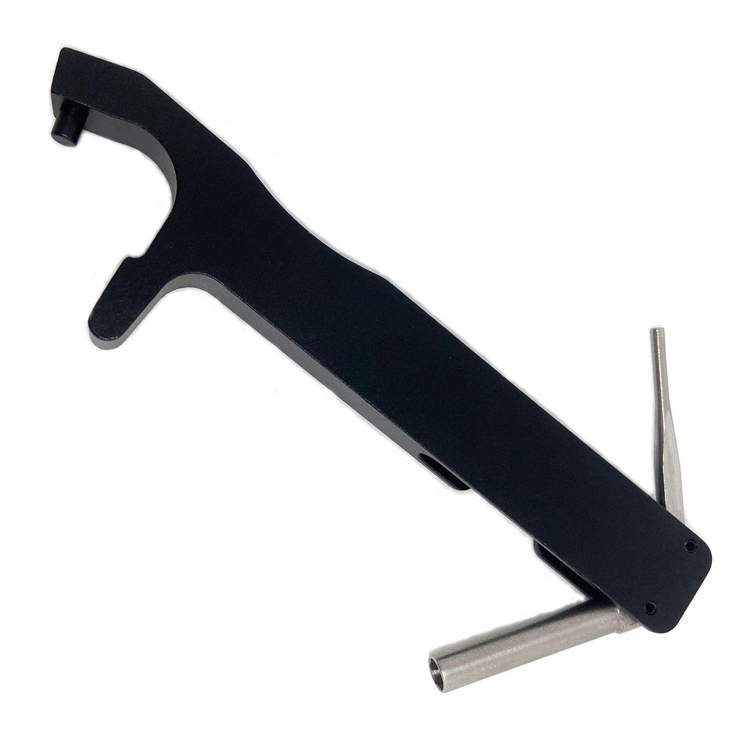 Glock Tool Kit - Magazine Disassembly Tool, Mag Plate Remover, Front Sight Installer & Hex Tool for Glock 17/19/26/27/43 | Complete Gunsmithing Accessories for Pistol Maintenance & Repair | Perfect for Range Days, Armory Work & Home Gunsmithing