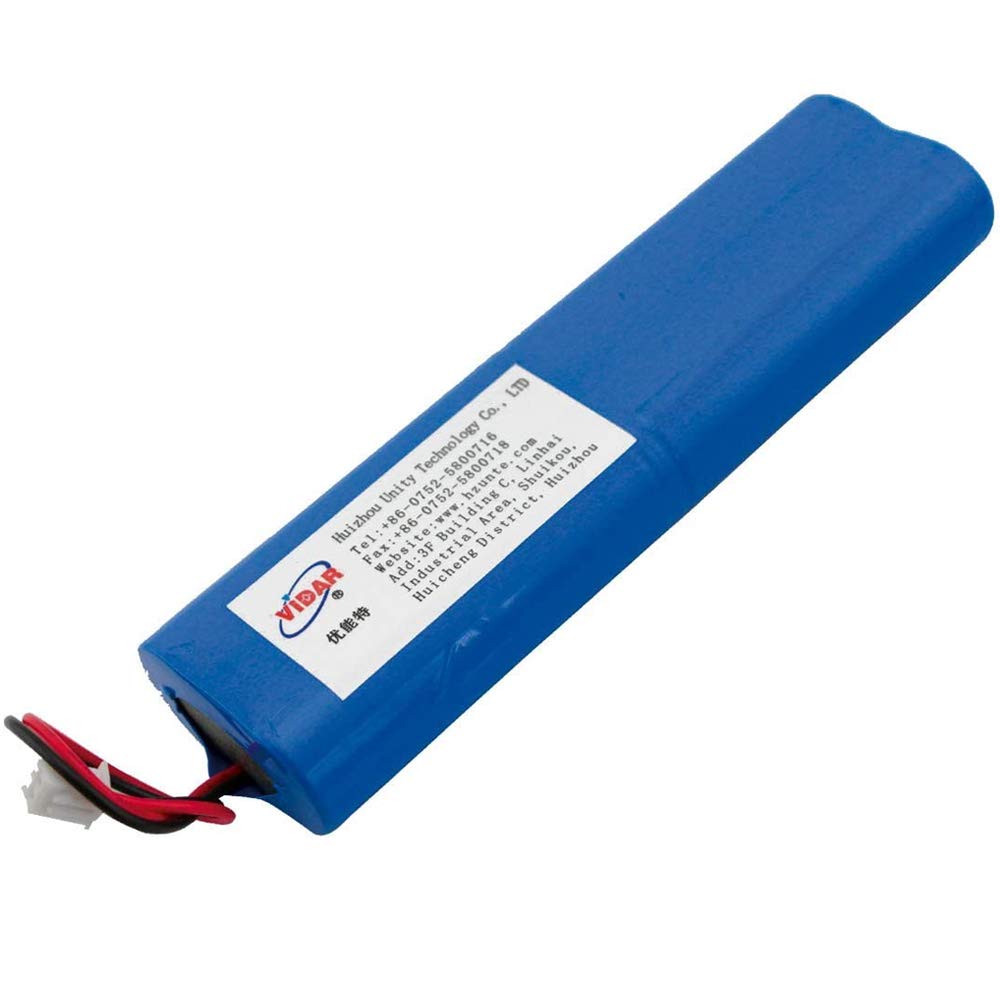 VIDAR 7.4V 6800mAh Rechargeable Lithium Ion Battery Pack with JST PH2.54/2P Connector - High Capacity Li-ion Battery for RC Toys, Drones, LED Lights & Electronic Devices - Perfect for DIY Projects, Power Tools & Portable Equipment