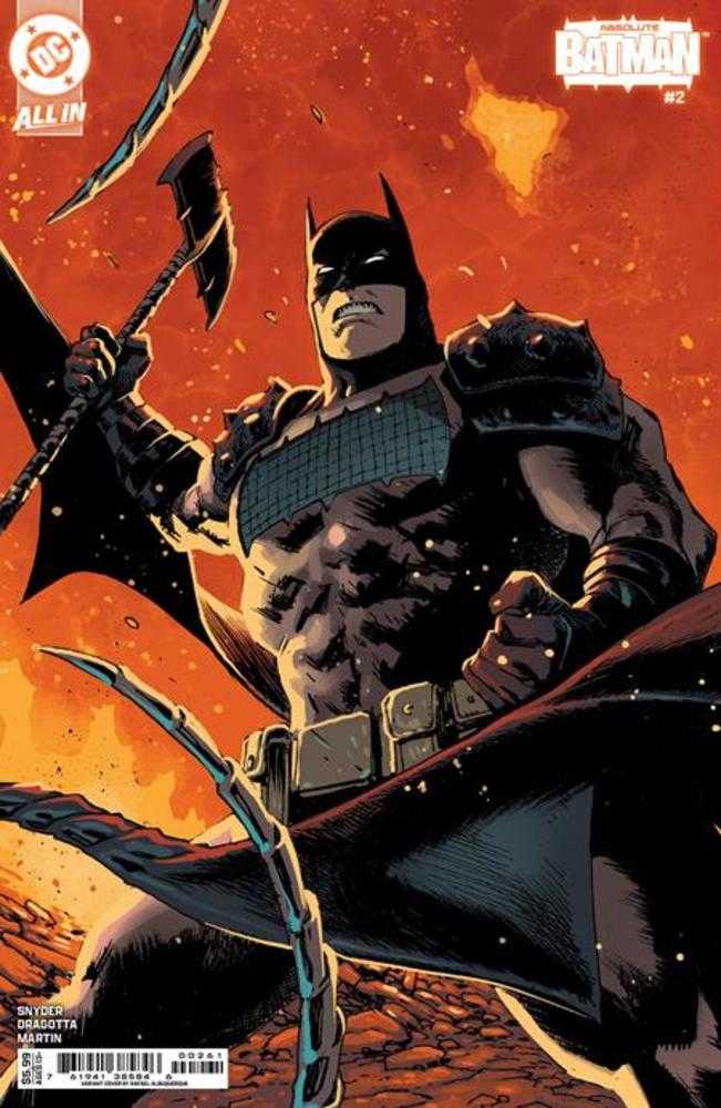 Absolute Batman #2 Cover F Rafael Albuquerque Variant - Premium Card Stock Comic Book for Collectors & Fans - Perfect for Display, Gifts & Comic Book Collections