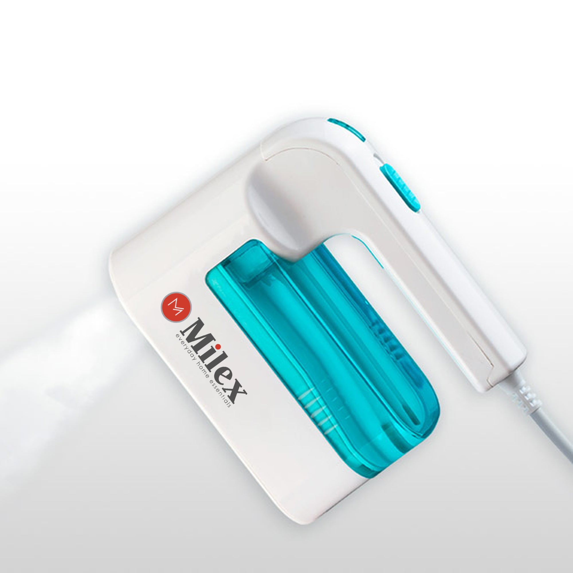 Milex Go Steamer - Portable Handheld Garment Steamer for Clothes, Wrinkles & Fabrics | Quick & Easy Wrinkle Remover for Travel, Home & Office Use