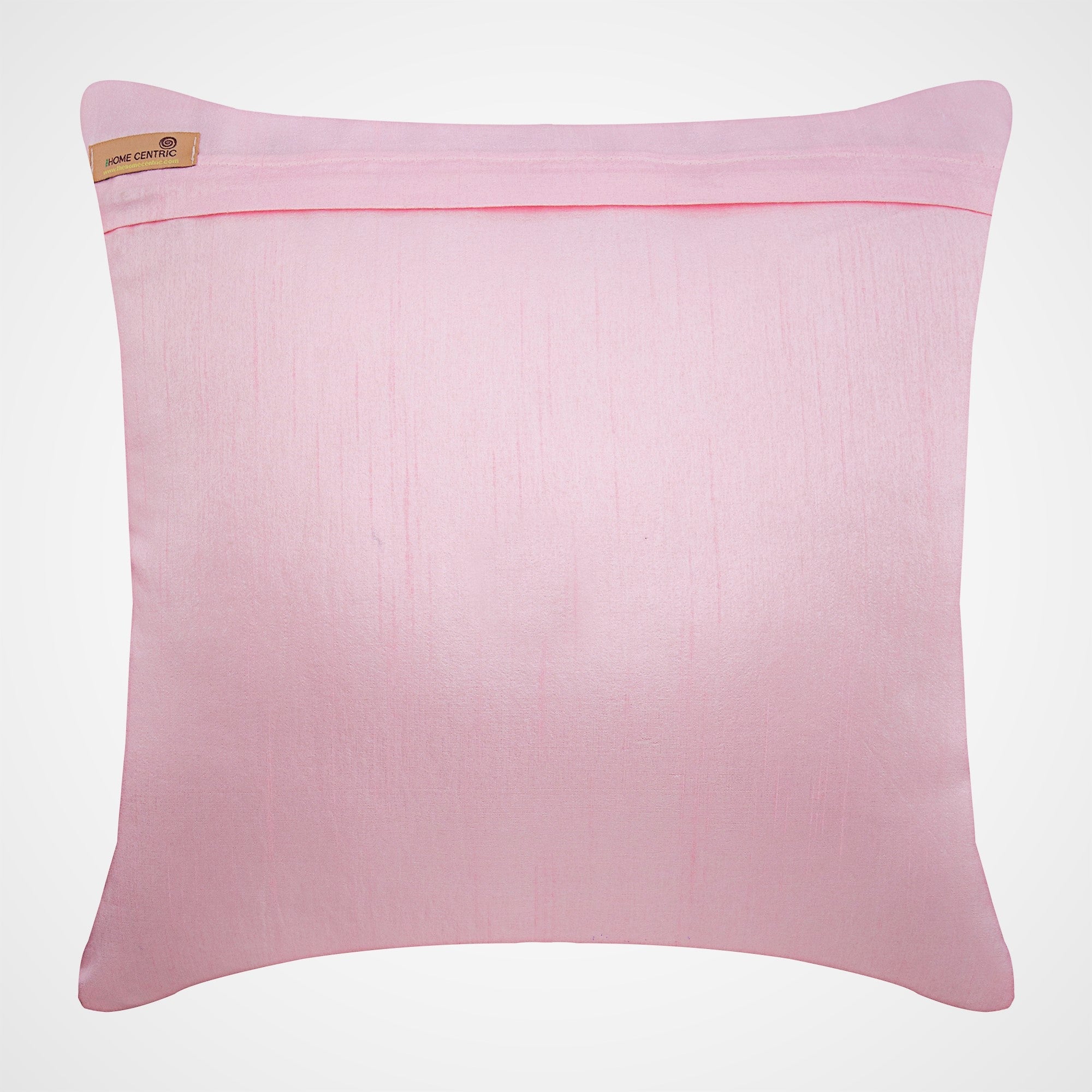 Gray Art Silk Aromatherapy Throw Pillow Cover - Soft Decorative Cushion Case for Living Room, Bedroom & Meditation Space